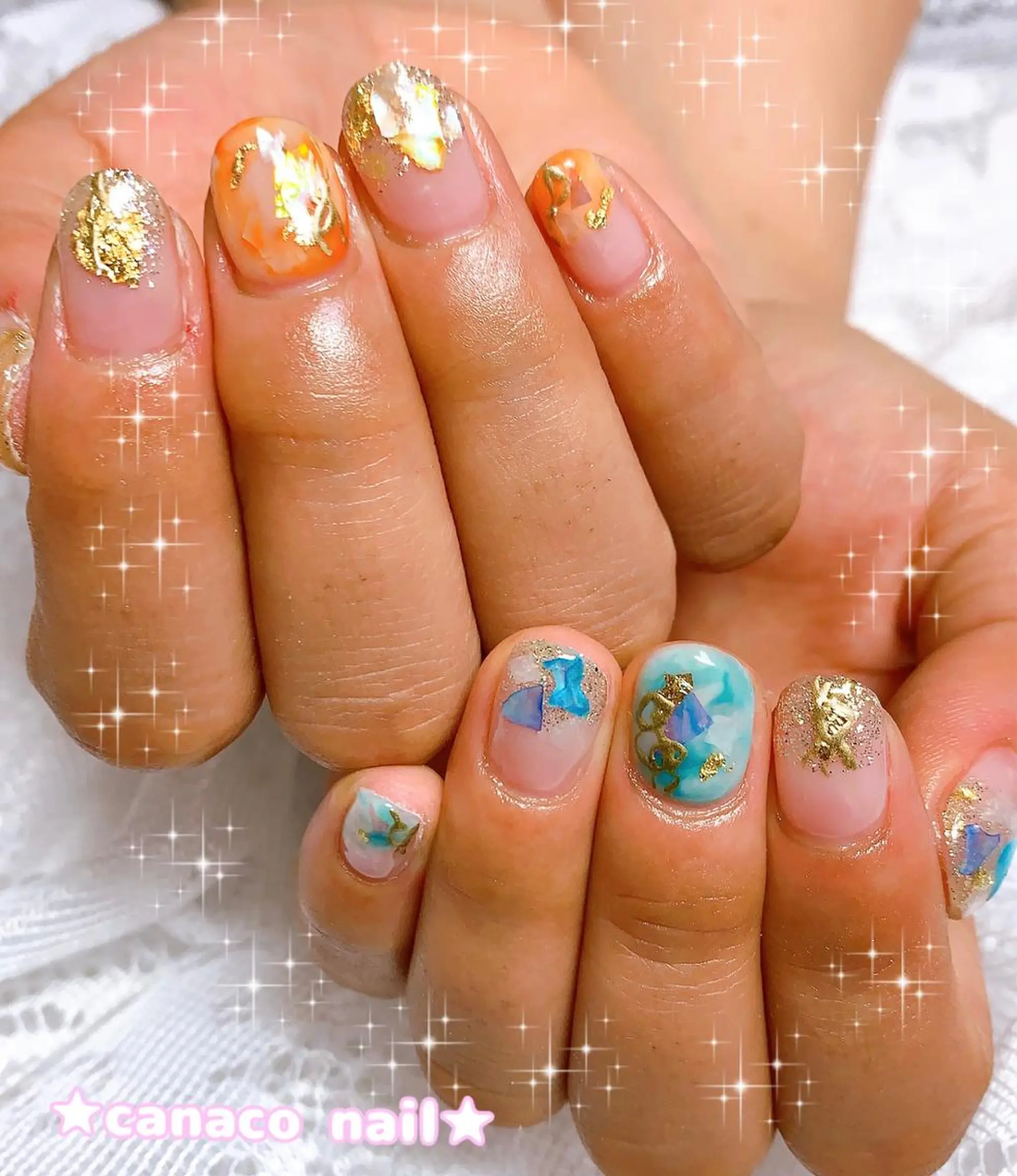 ネイル ハンドネイル ハンドケア Felice所属・ベテランネイル cnc  nailのネイルデザイン