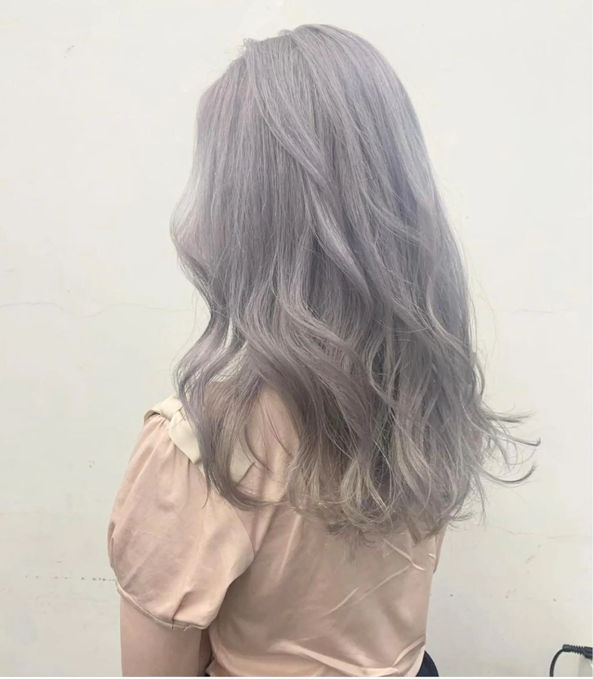 セミロング カラー パープルカラー シルバー ヘアカラー トリートメント レイヤーカット/艶髪 ✨💭KIRARIのヘアスタイル