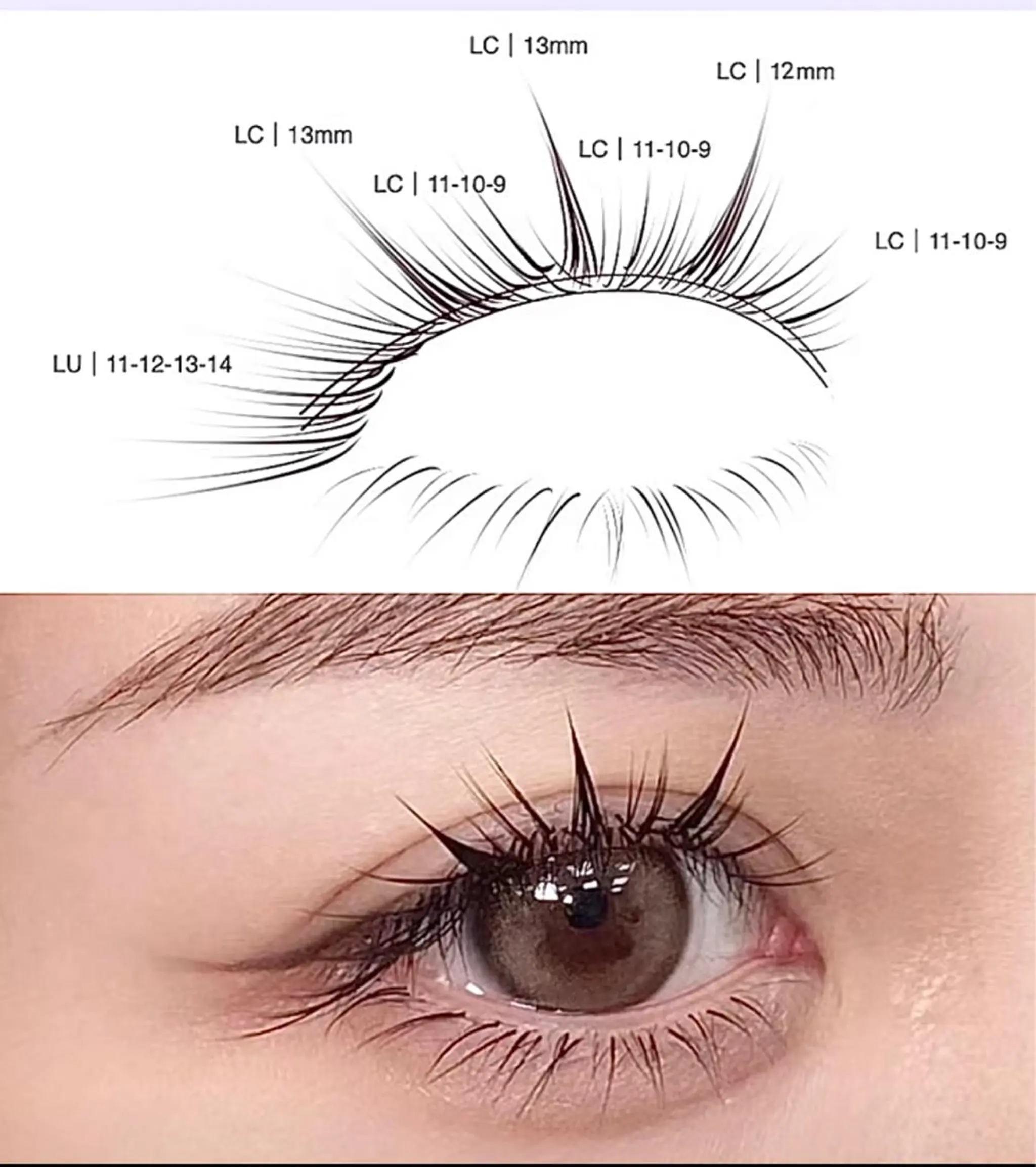 マツエク・マツパ ワンホンマツエク kico.coサロン 池袋ニ丁目店のマツエク・マツパデザイン