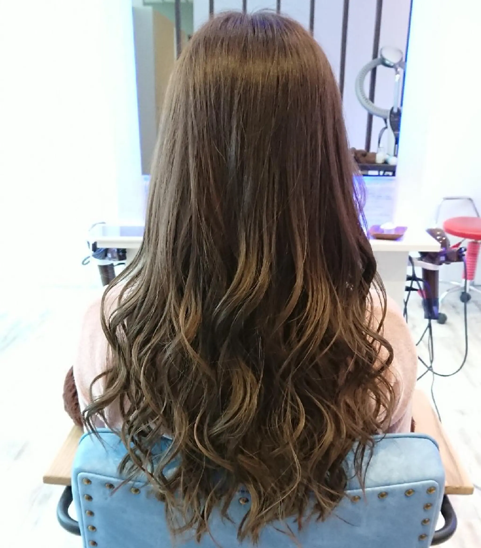 ロング カラー ヘアアレンジ 小林 伸行のヘアスタイル