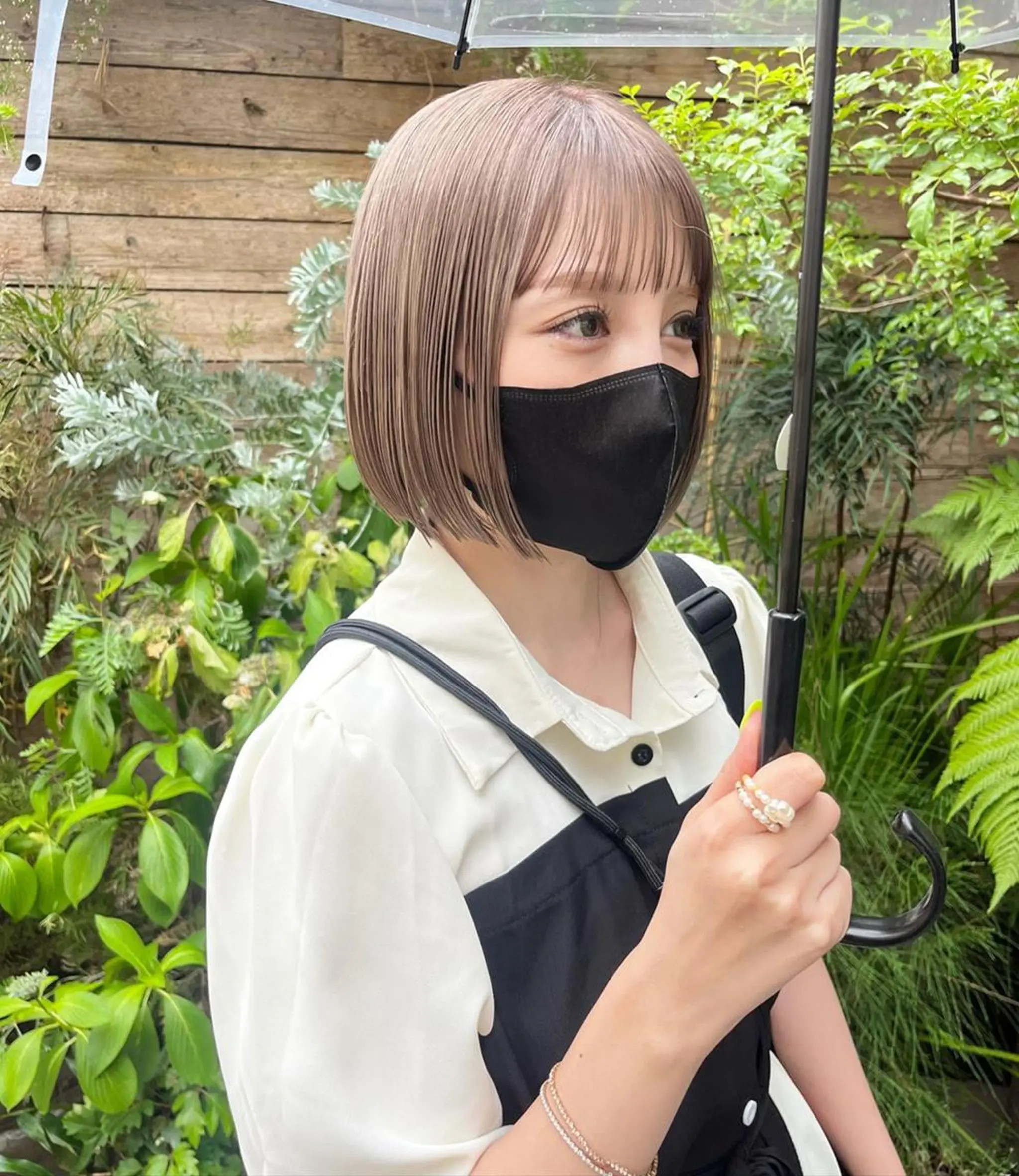 ロング 韓国風カラー ボブ くせ毛 髪質改善 ヨシンモリ 韓国/髪質改善💘 櫻井かれんのヘアスタイル