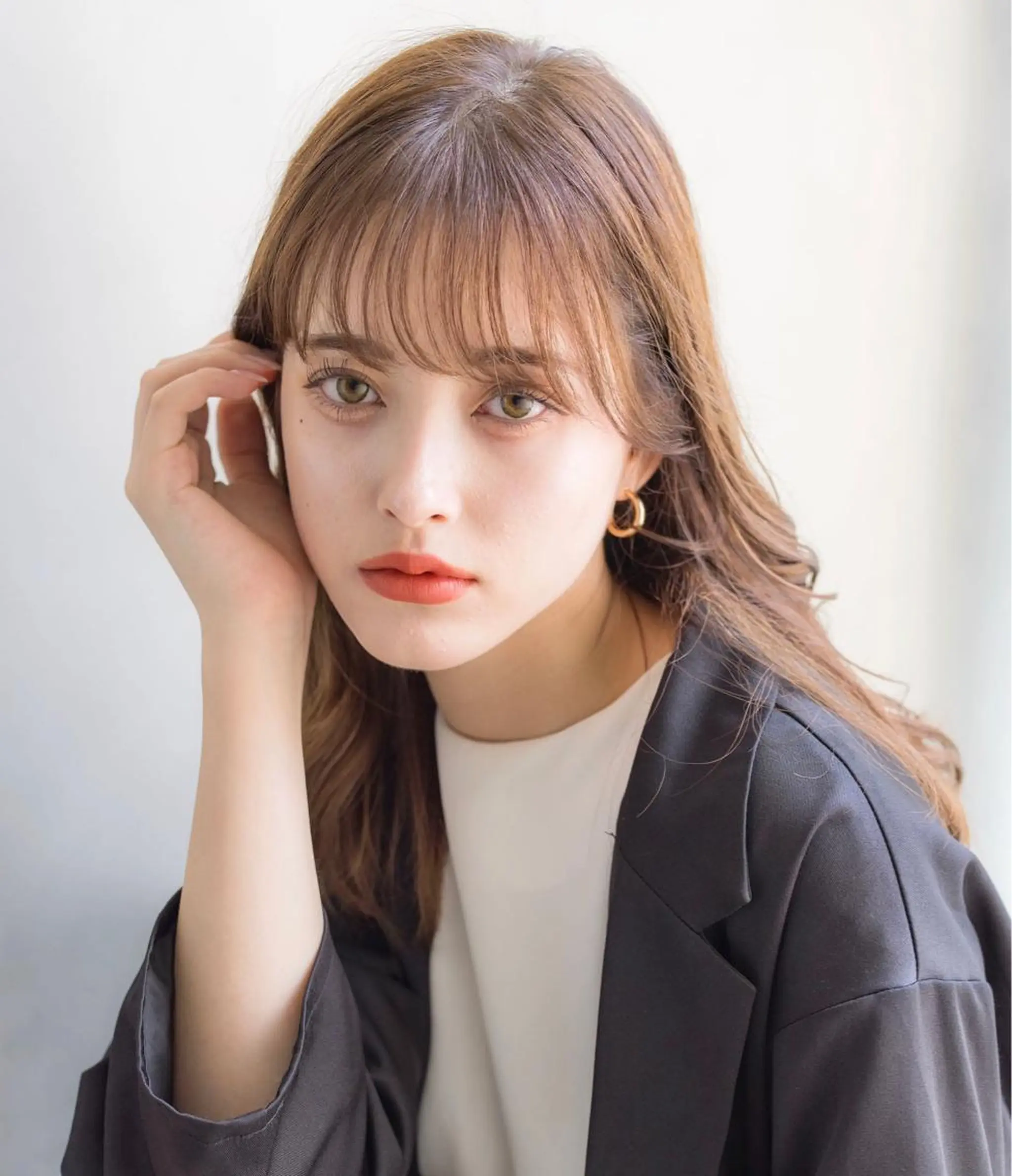 セミロング カラー カラー系/カット特化 🟠オオタキマサシのヘアスタイル