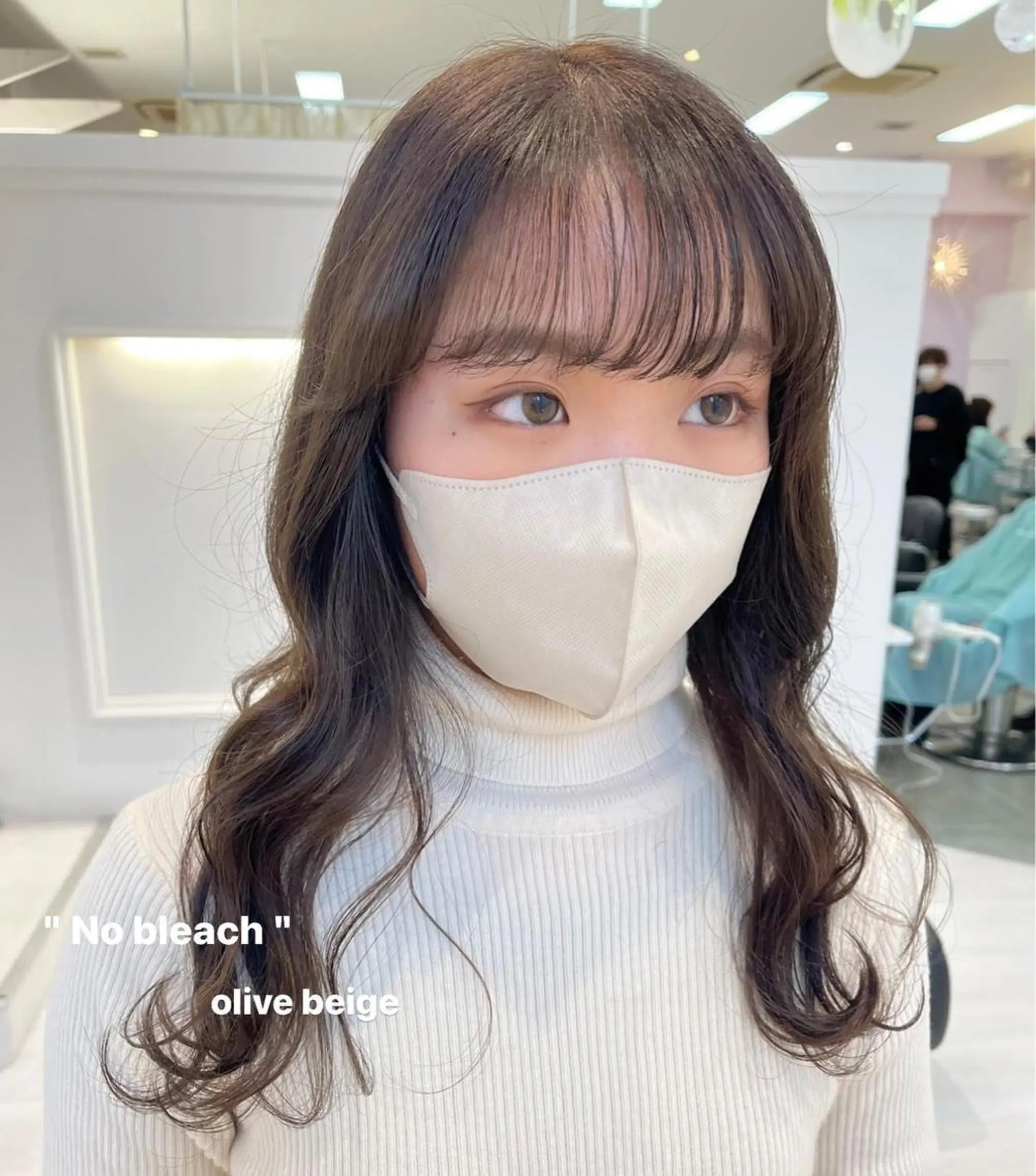 ロング カラー ブリーチ ダブルカラー ブリーチなしカラー GOODDAY ヘアサロンのヘアスタイル