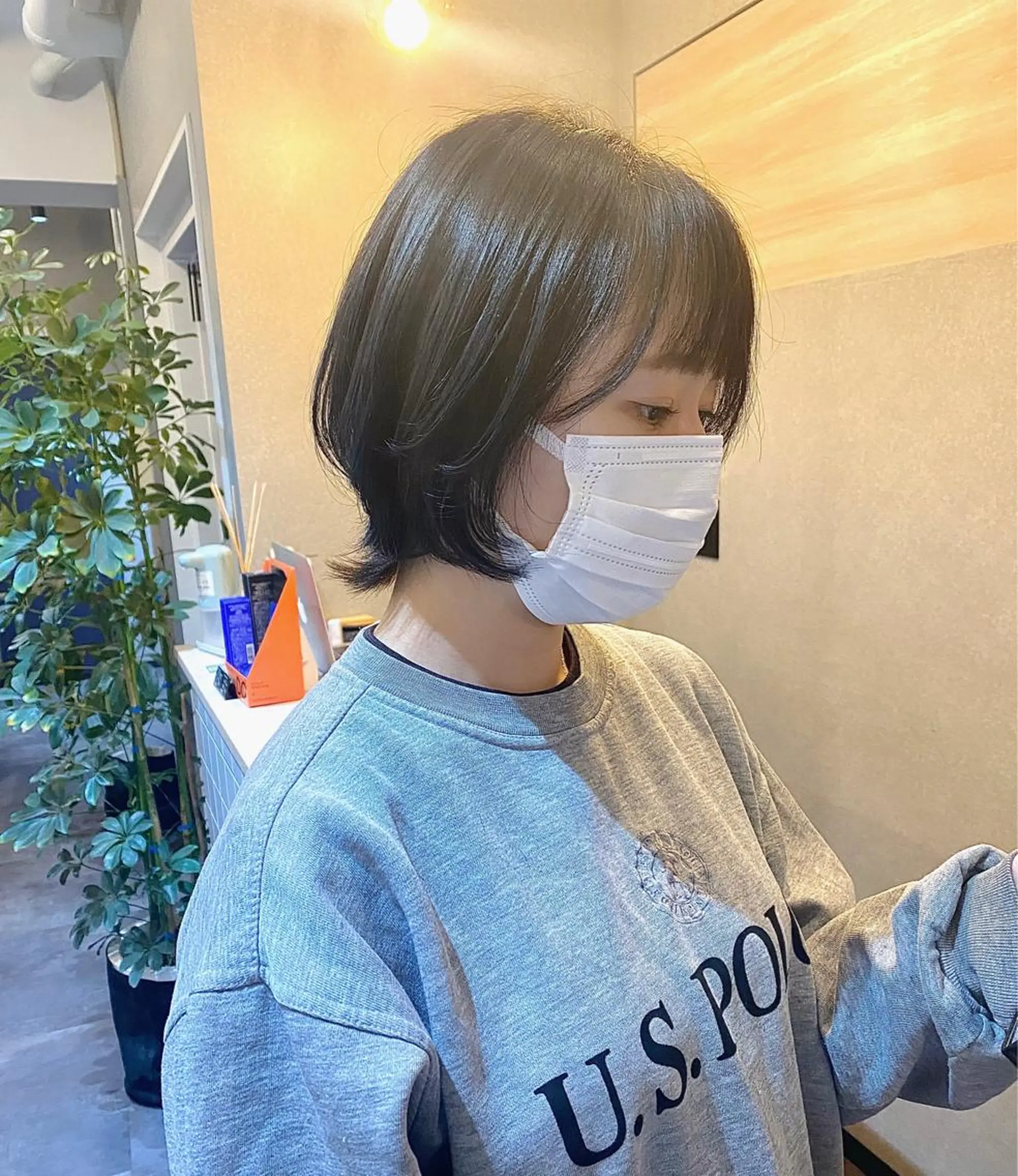 ショート カラー nely所属・kouyo パーマ/ウルフカットのヘアスタイル