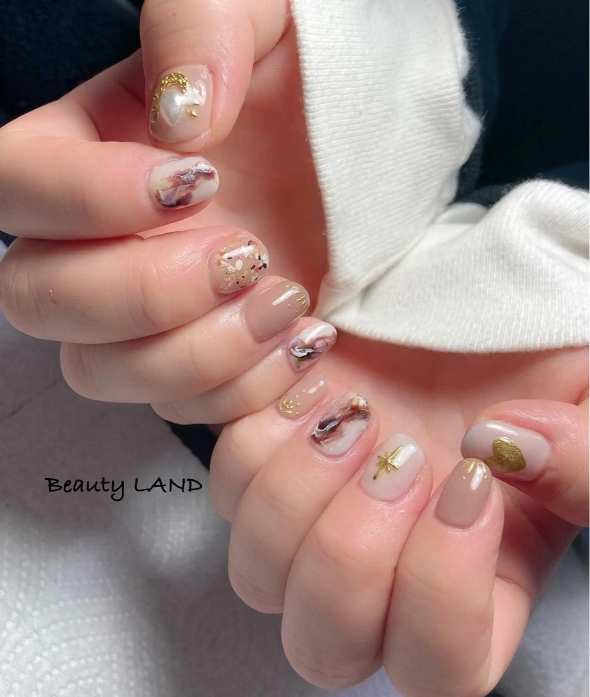 ネイル ハンドネイル 市川駅 ✿中津のネイルデザイン