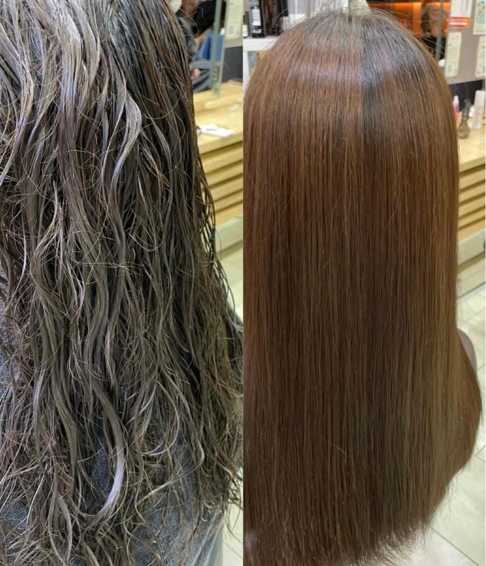 ロング パーマ 酸性ストレート ストレートパーマ メンズカット松戸/韓 国/メンズパーマ航太のヘアスタイル