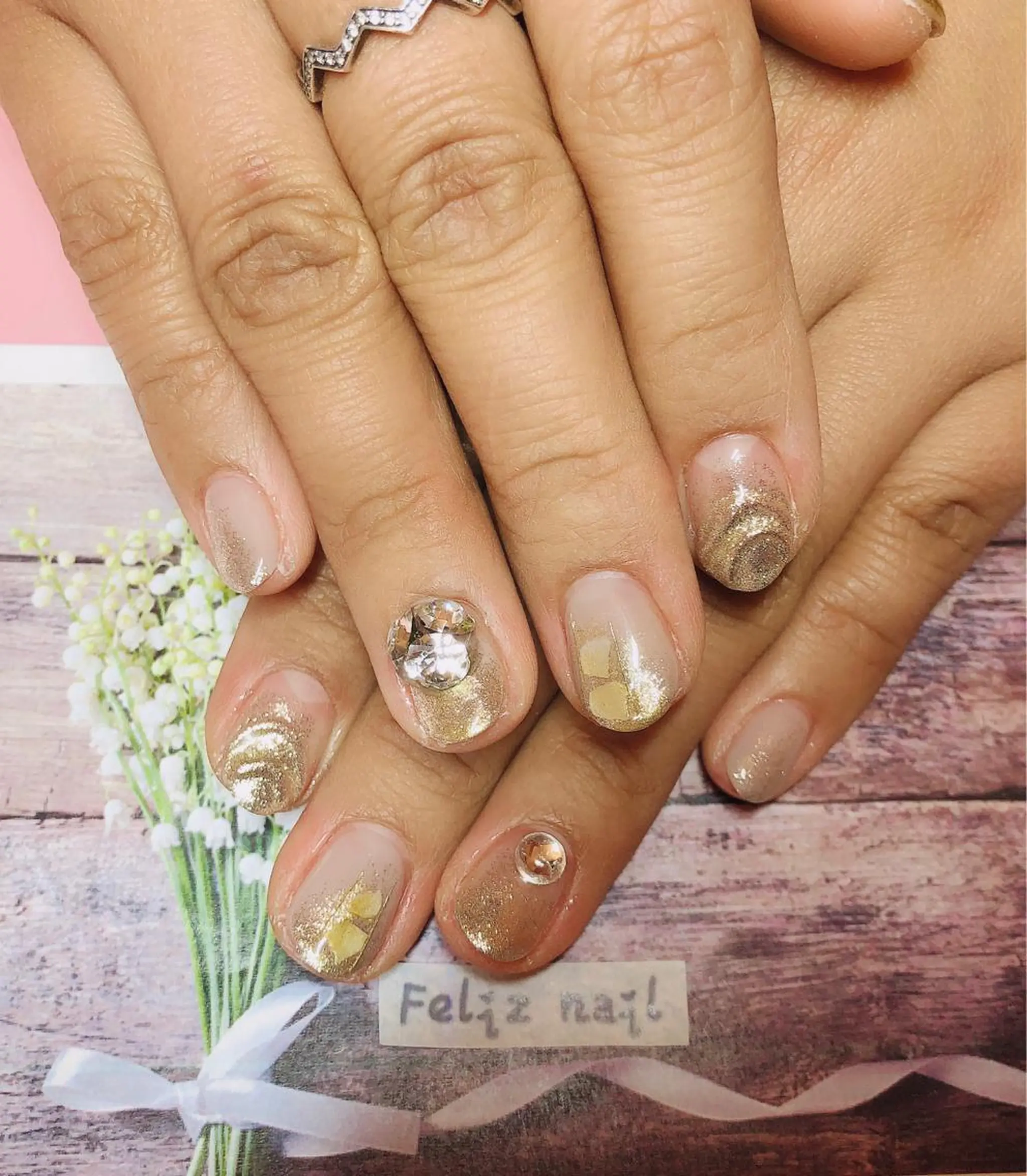 ネイル ジェルネイル パラジェル ハンドネイル ユキカ （ネイリスト）のネイルデザイン