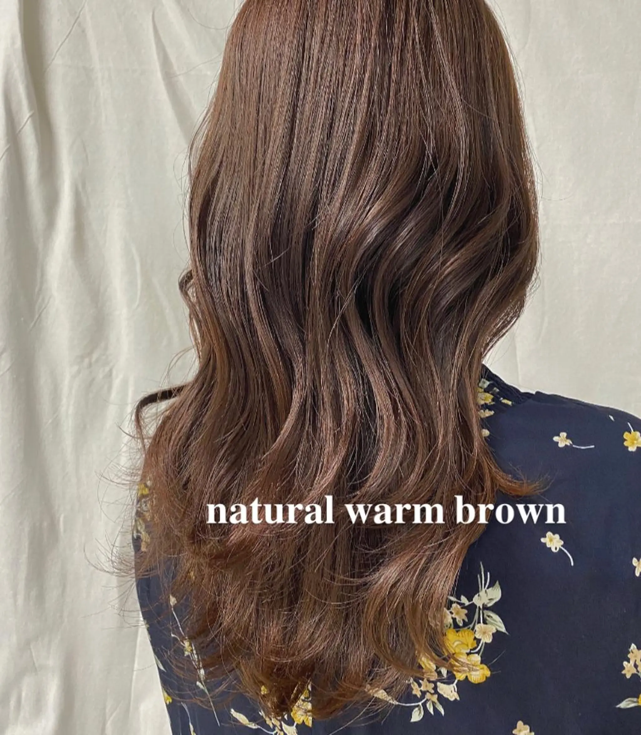 ロング カラー フクダ ジュリのヘアスタイル