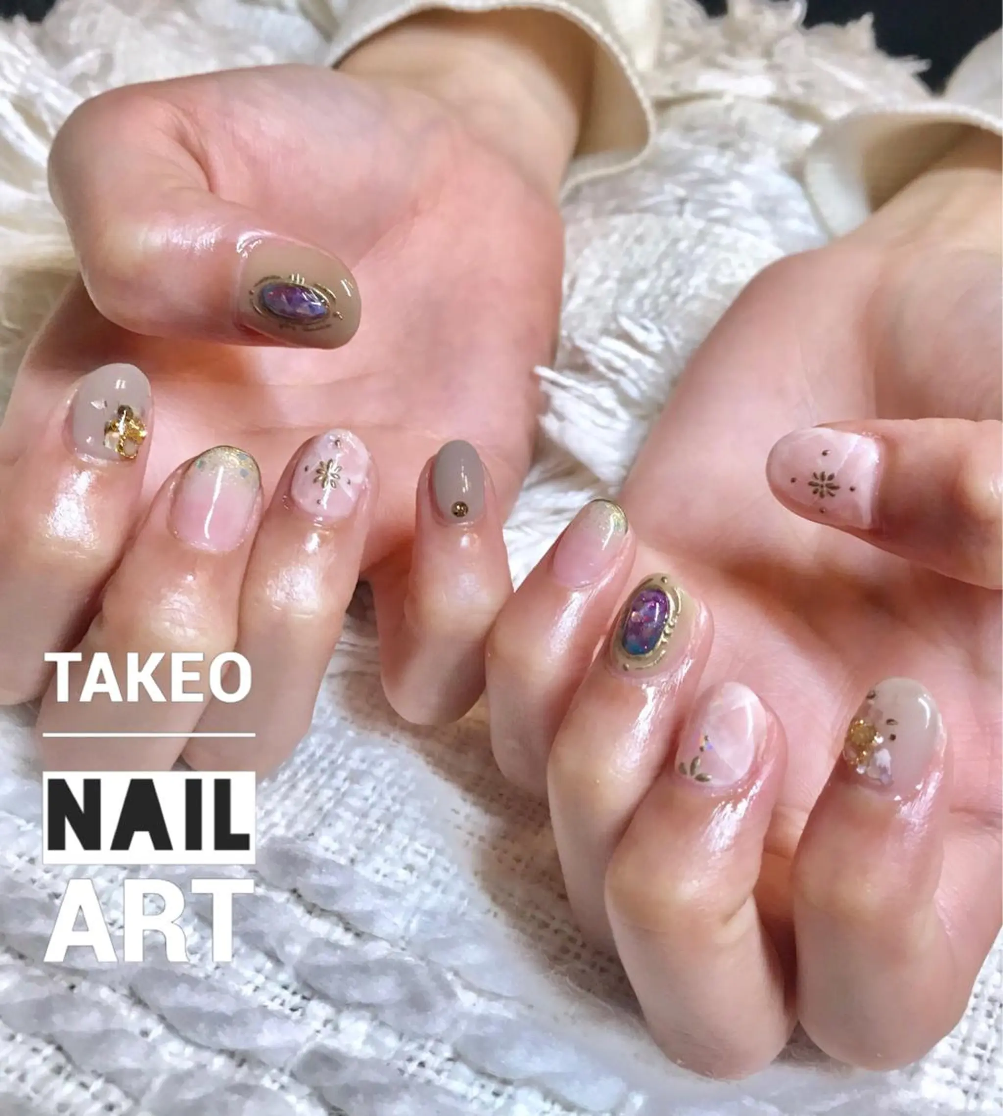 ショート ネイル nail&eye Aoのマツエク・マツパデザイン