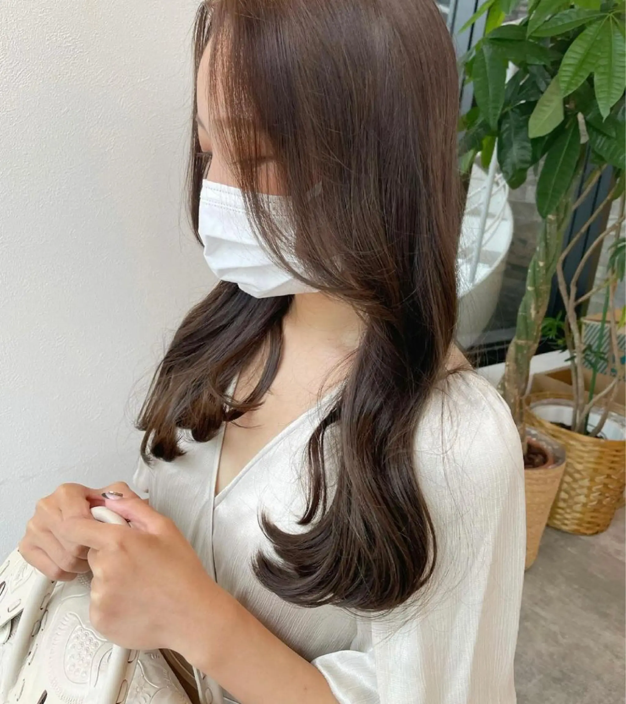 ロング カット ヘアカラー トリートメント mai 🌷のヘアスタイル