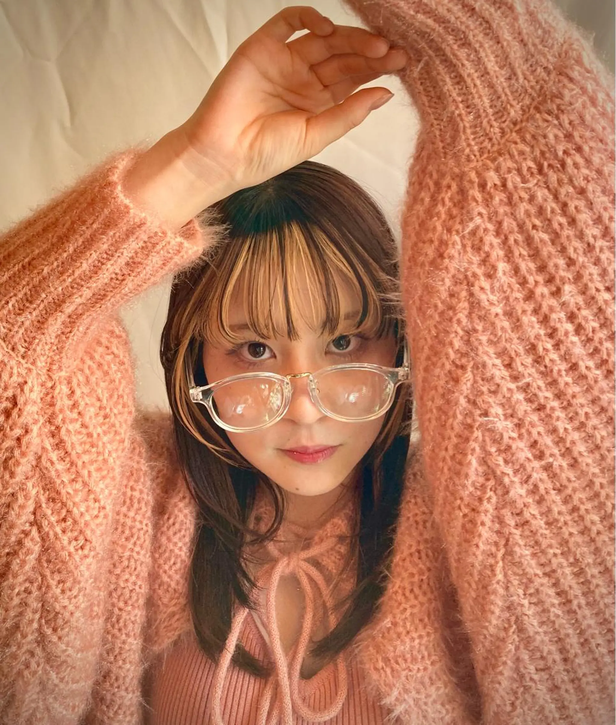 ミディアム カラー カット ヘアカラー トリートメント 小笠原 悠斗のヘアスタイル