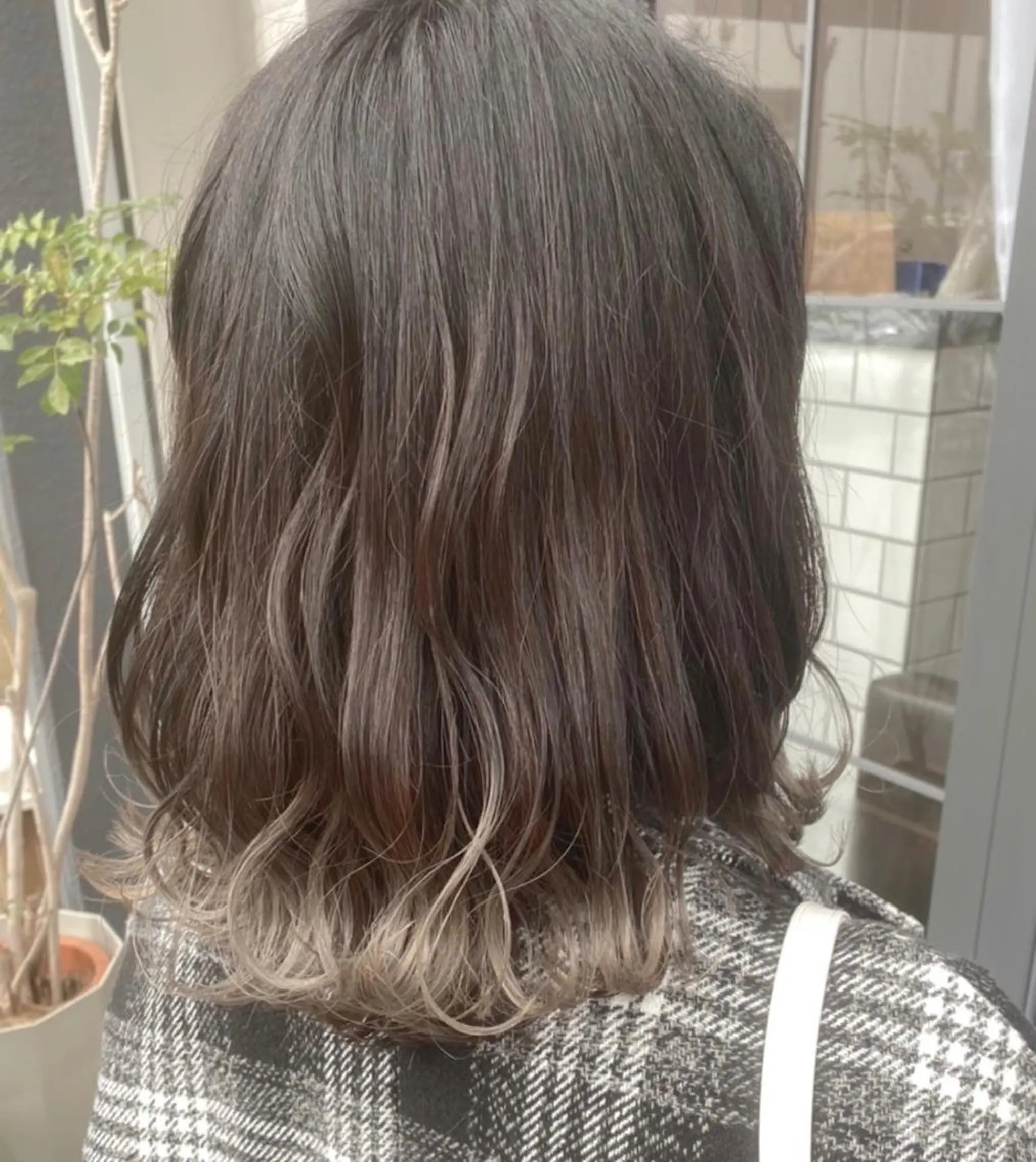 ミディアム カラー eme hair design 【エメ】所属・eme ﾅｵ ストレートモデル募集のヘアスタイル