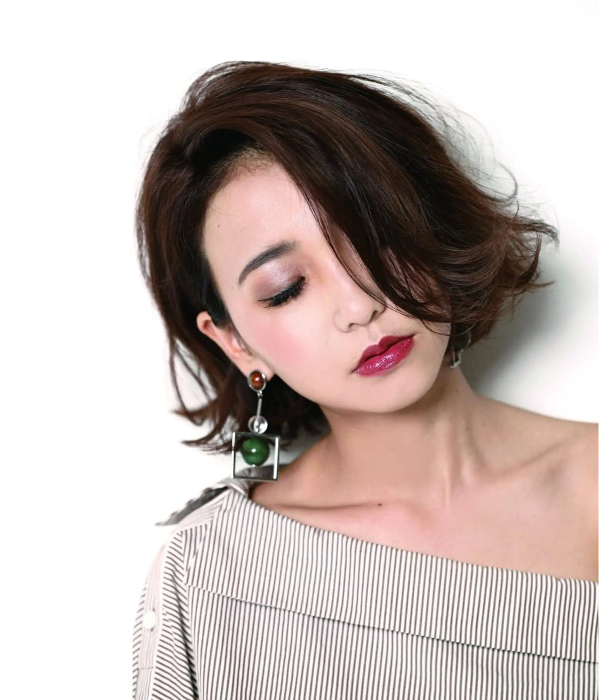 セミロング 指名支持率NO.1 スタイリストのヘアスタイル