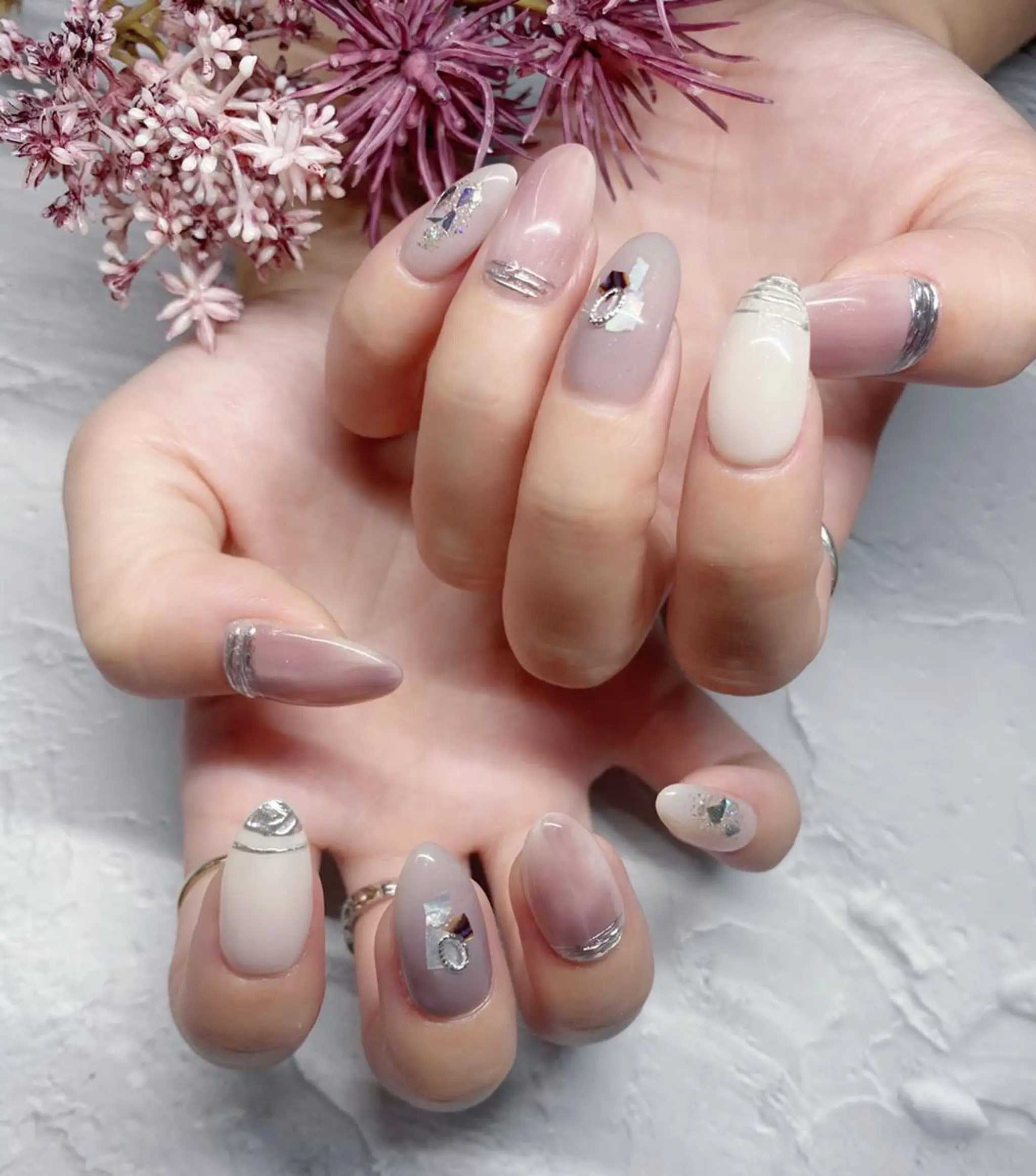 ネイル (∩_∩)ミモネイル /eyelashのネイルデザイン