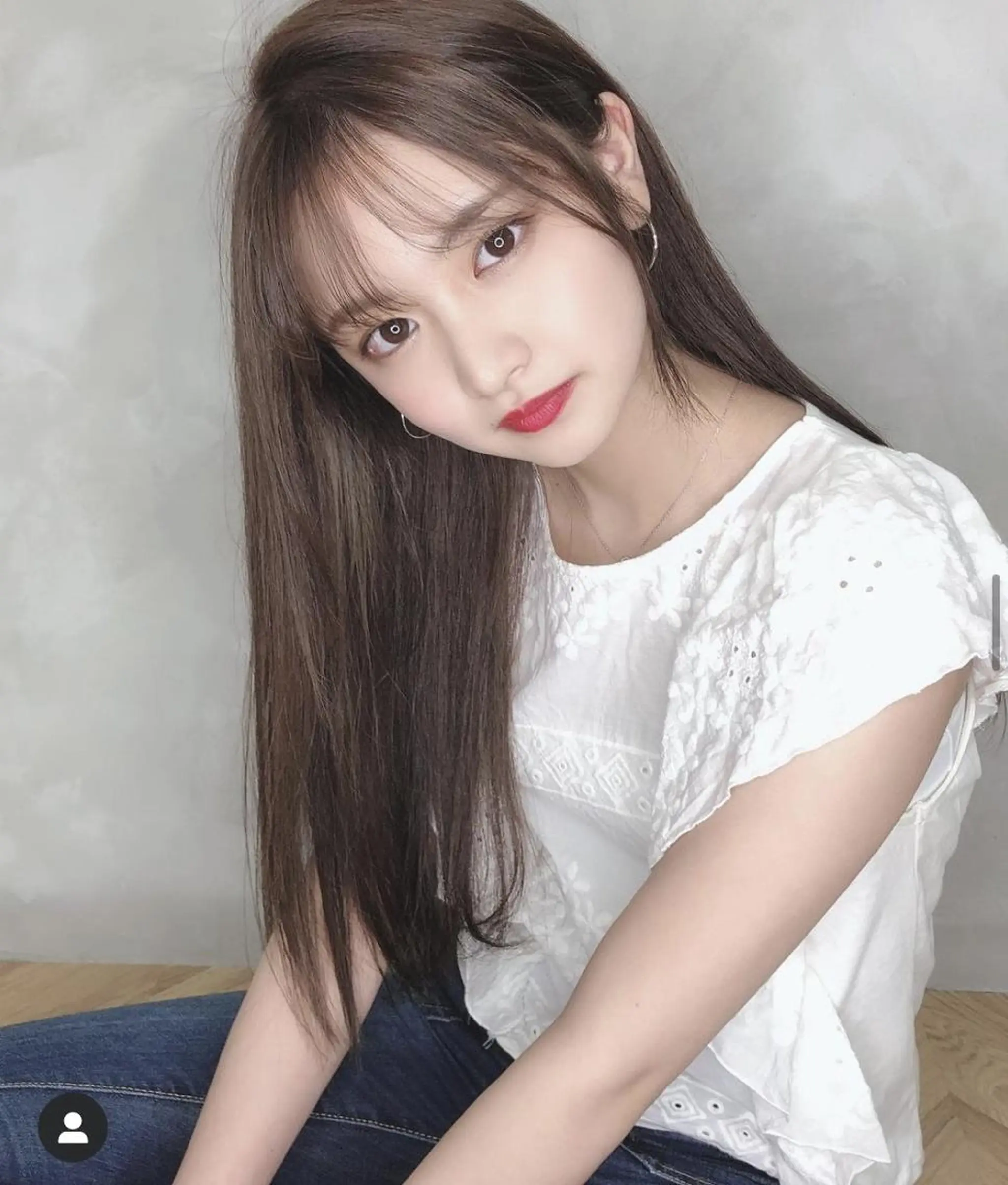 ロング カラー アディクシーカラー 透明感カラー イルミナカラー ANGELICA 天理店のヘアスタイル