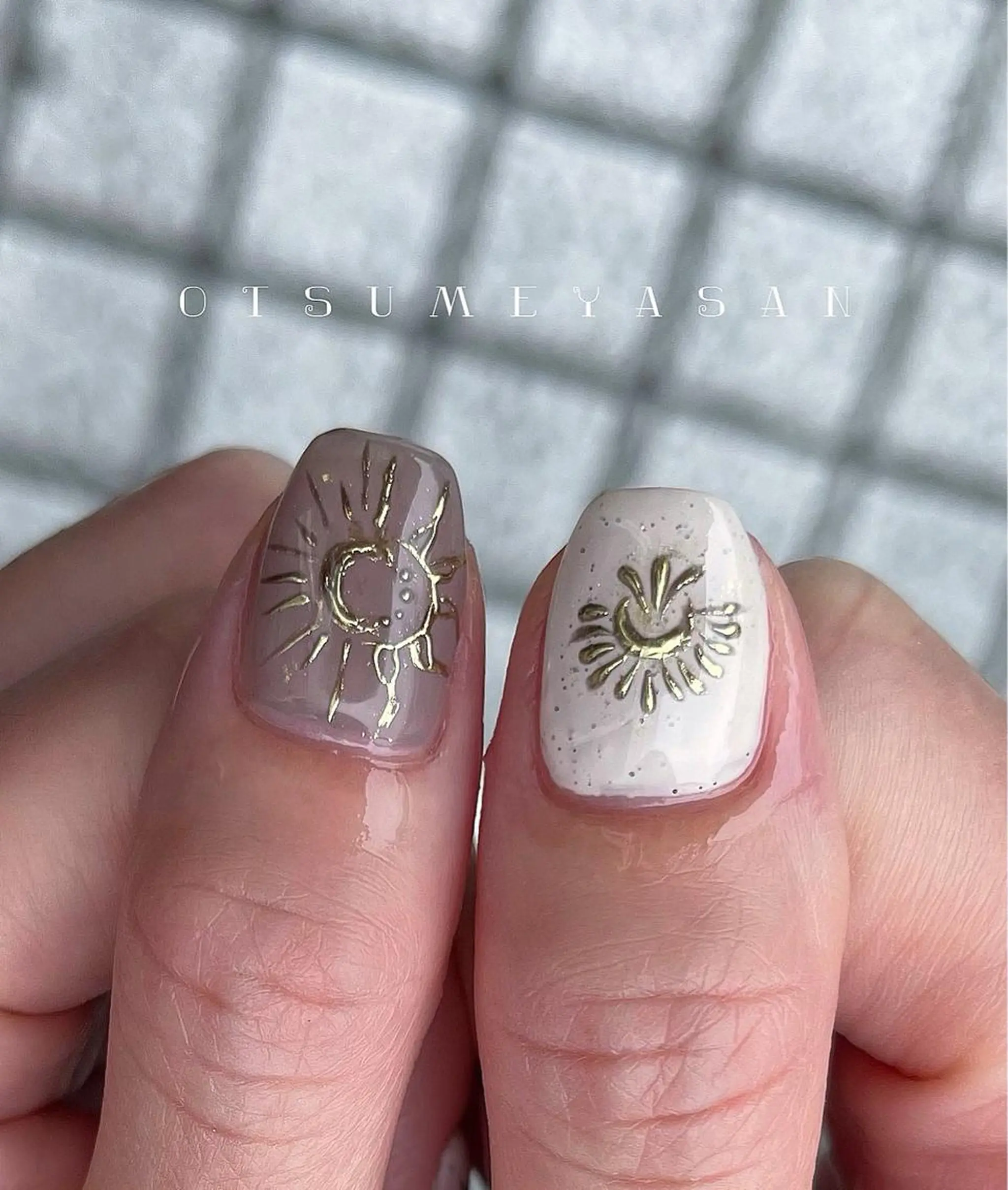 ネイル otsumeyasan所属・わたなべ ちかのネイルデザイン