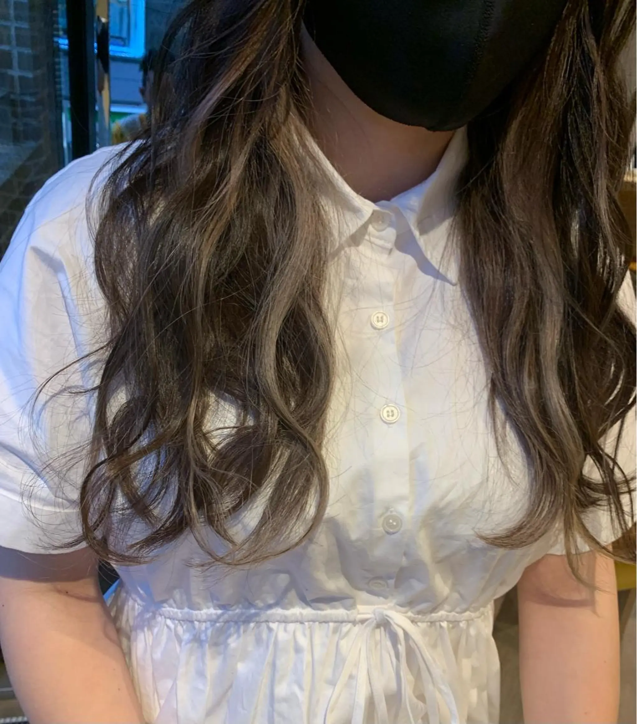 ロング カラー カット ヘアカラー トリートメント ally hairsalon所属・Emi .のヘアスタイル