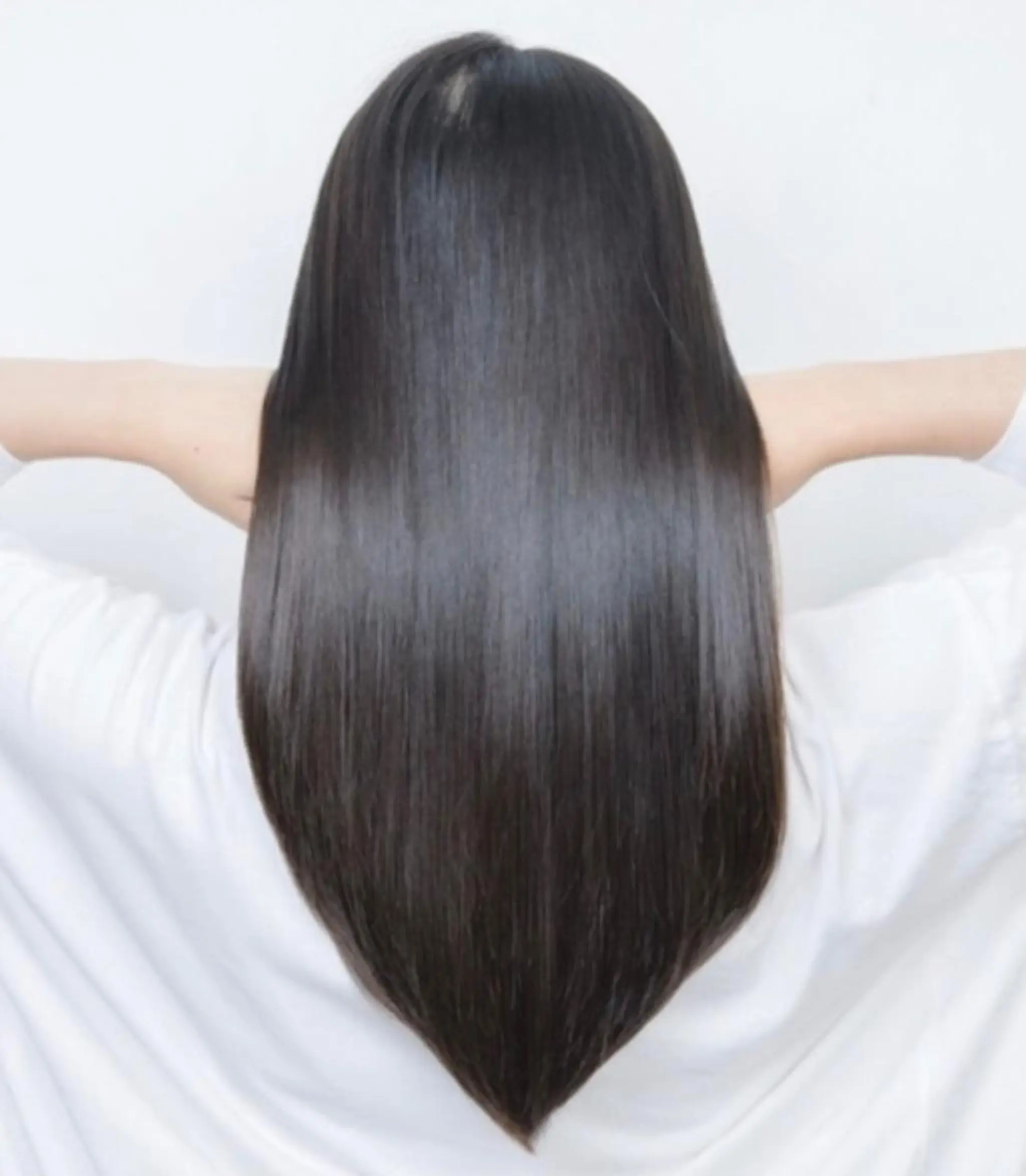 ロング 縮毛矯正 カット 縮毛矯正 🌱スパ🌱オリーブ カラー🍐愛衣香のヘアスタイル