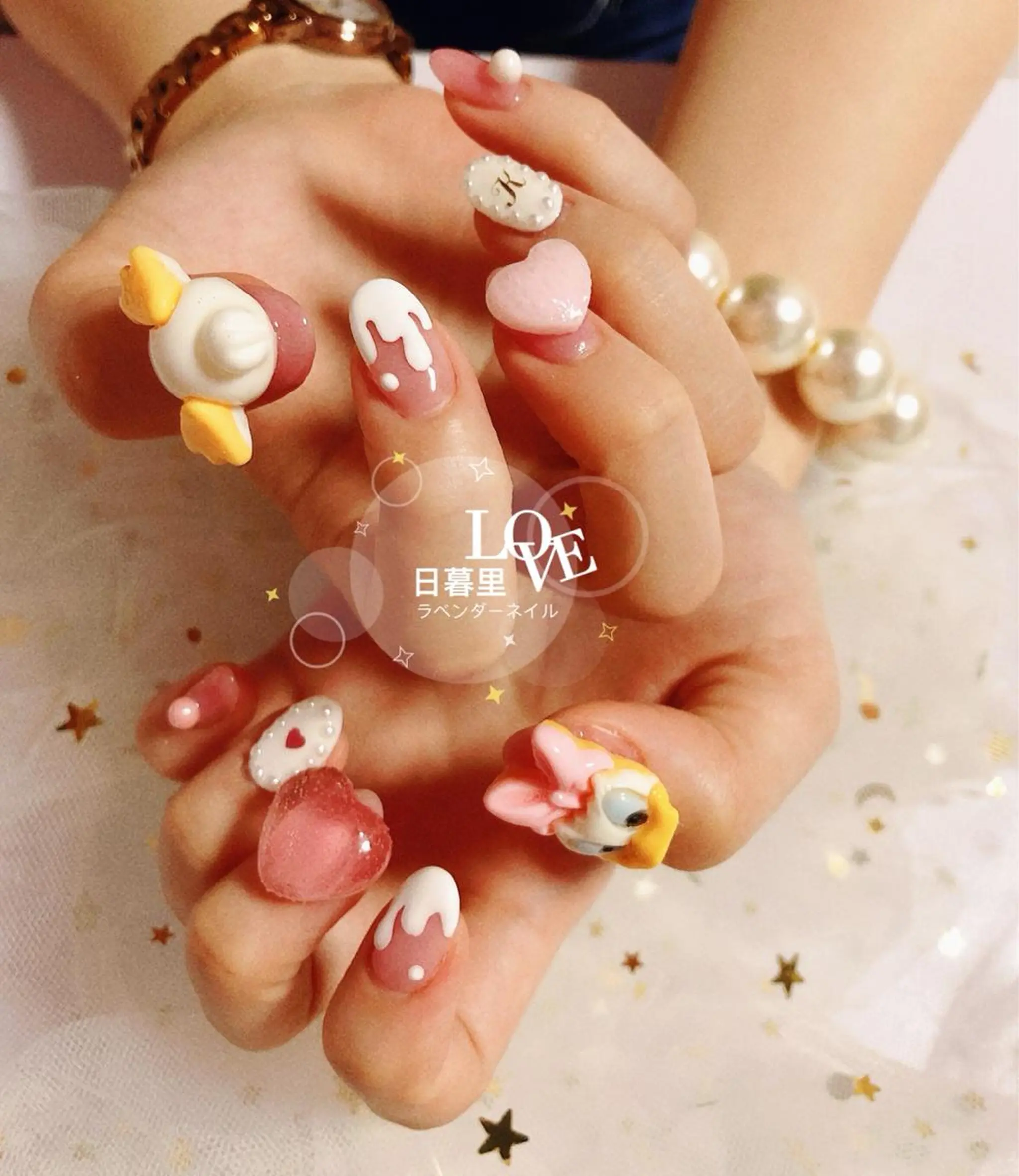 ネイル ラベンダー💖日暮里 ルル💖ネイルのネイルデザイン