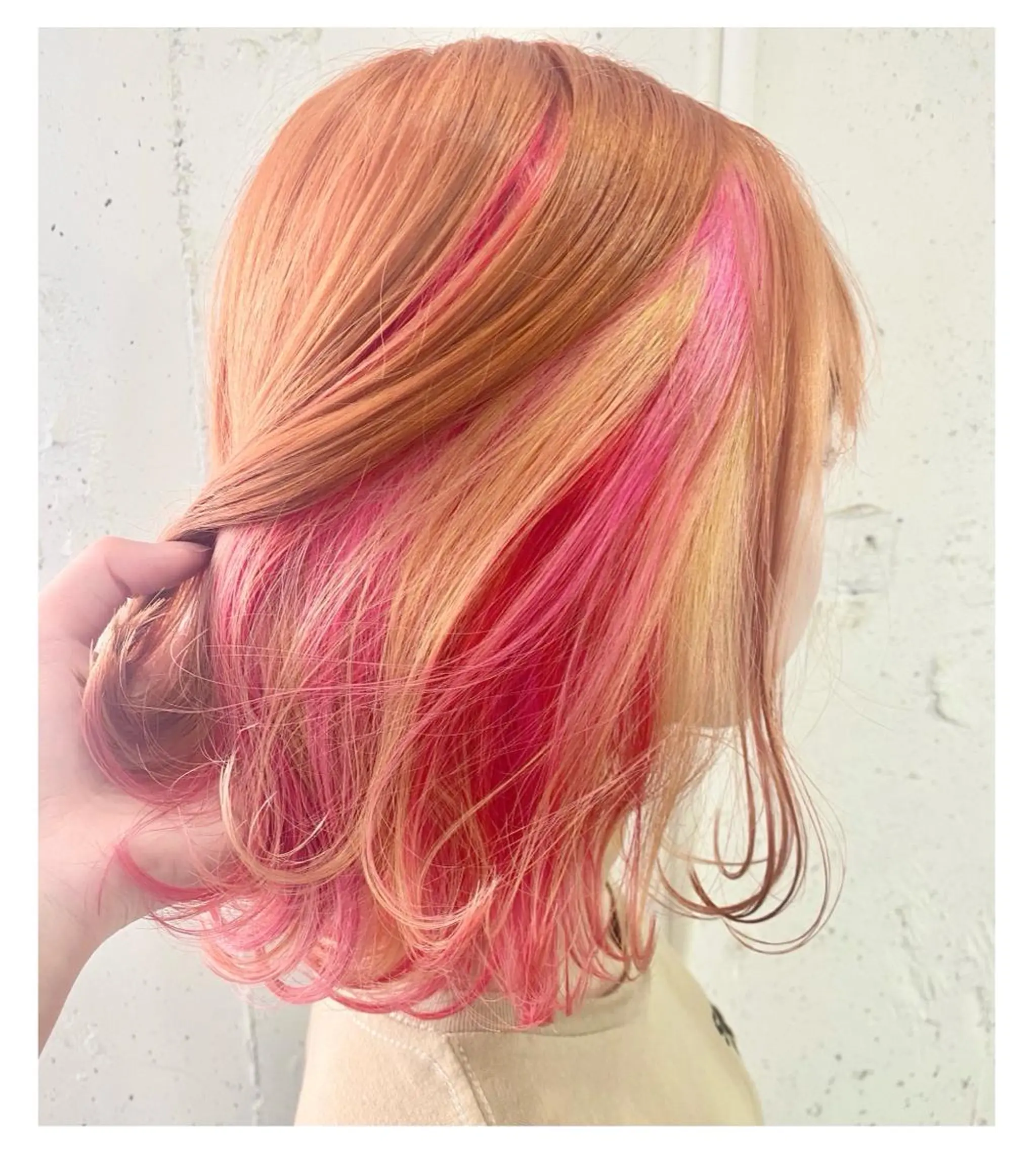 ショート カラー ユニコーンカラー ヘアカラー GARU-ガル-所属・TSUNO🦖 派手髪/オタク美容師のヘアスタイル