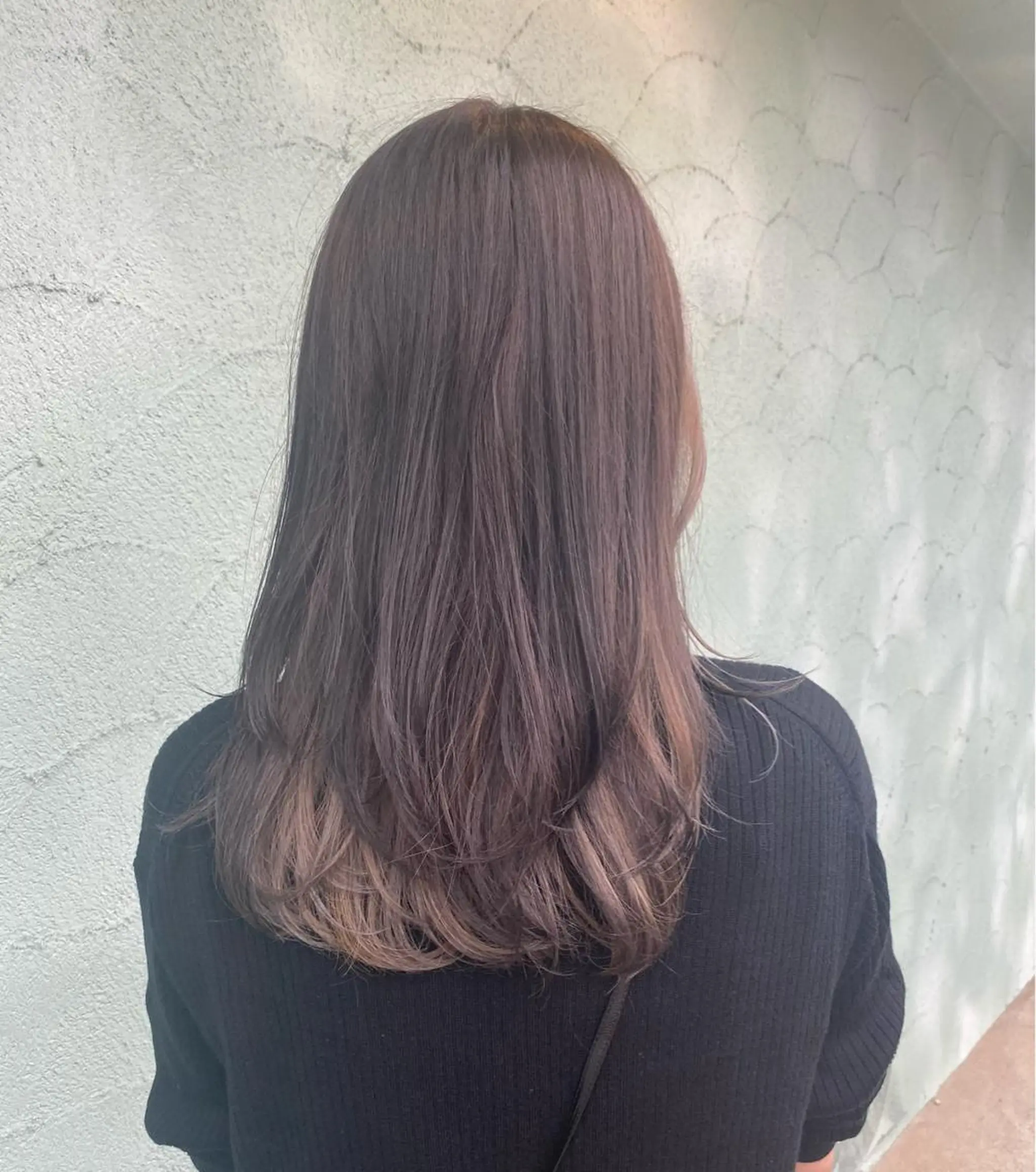 セミロング カラー ミストバング  フェイスフレーミング ☔️サロンモデル募集 ☔️セイラ☔️のヘアスタイル