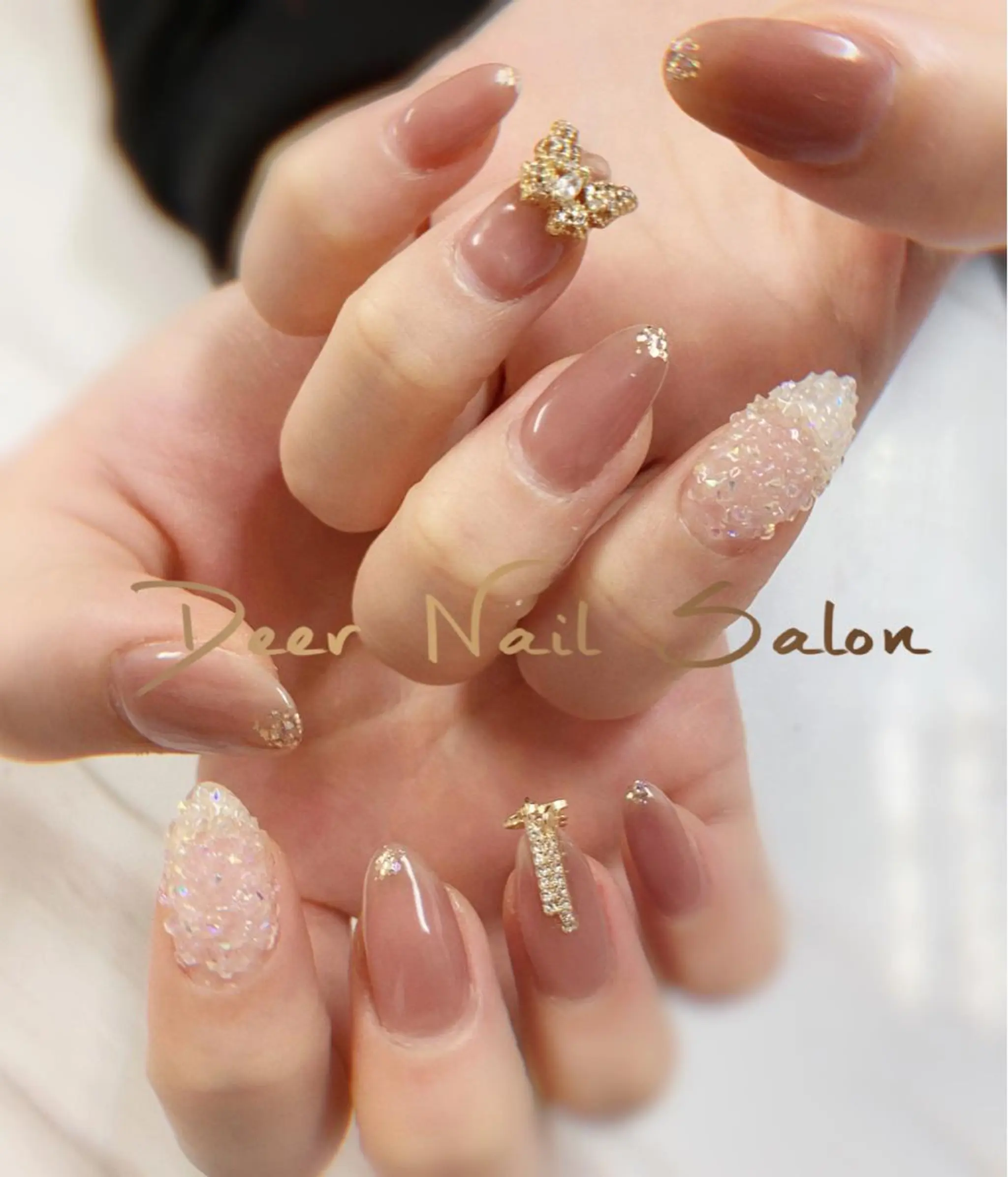 ネイル ハンドネイル Peachy 🍑のネイルデザイン