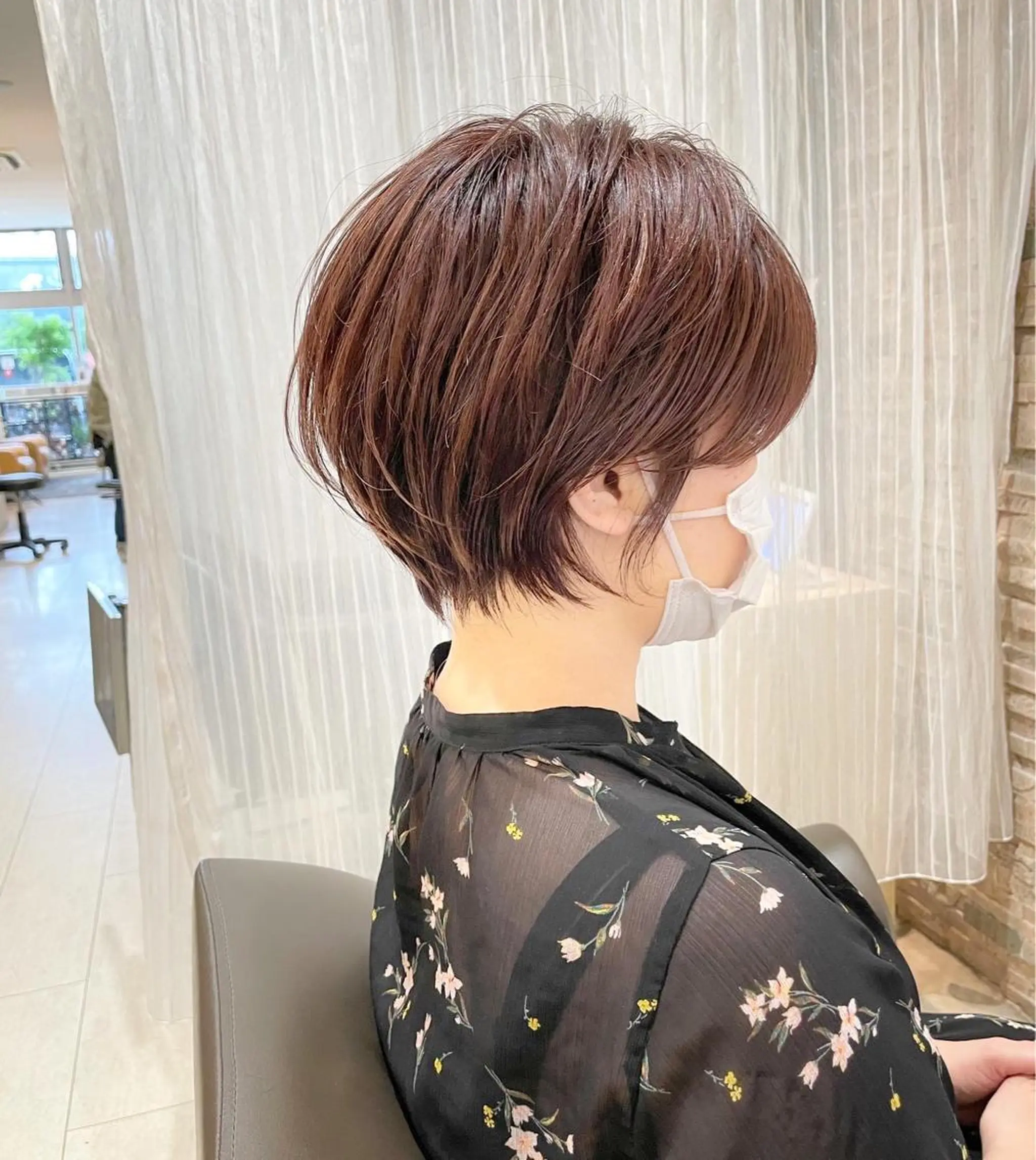 ショート 韓国レイヤー🇰🇷 ReLien西大寺店のヘアスタイル