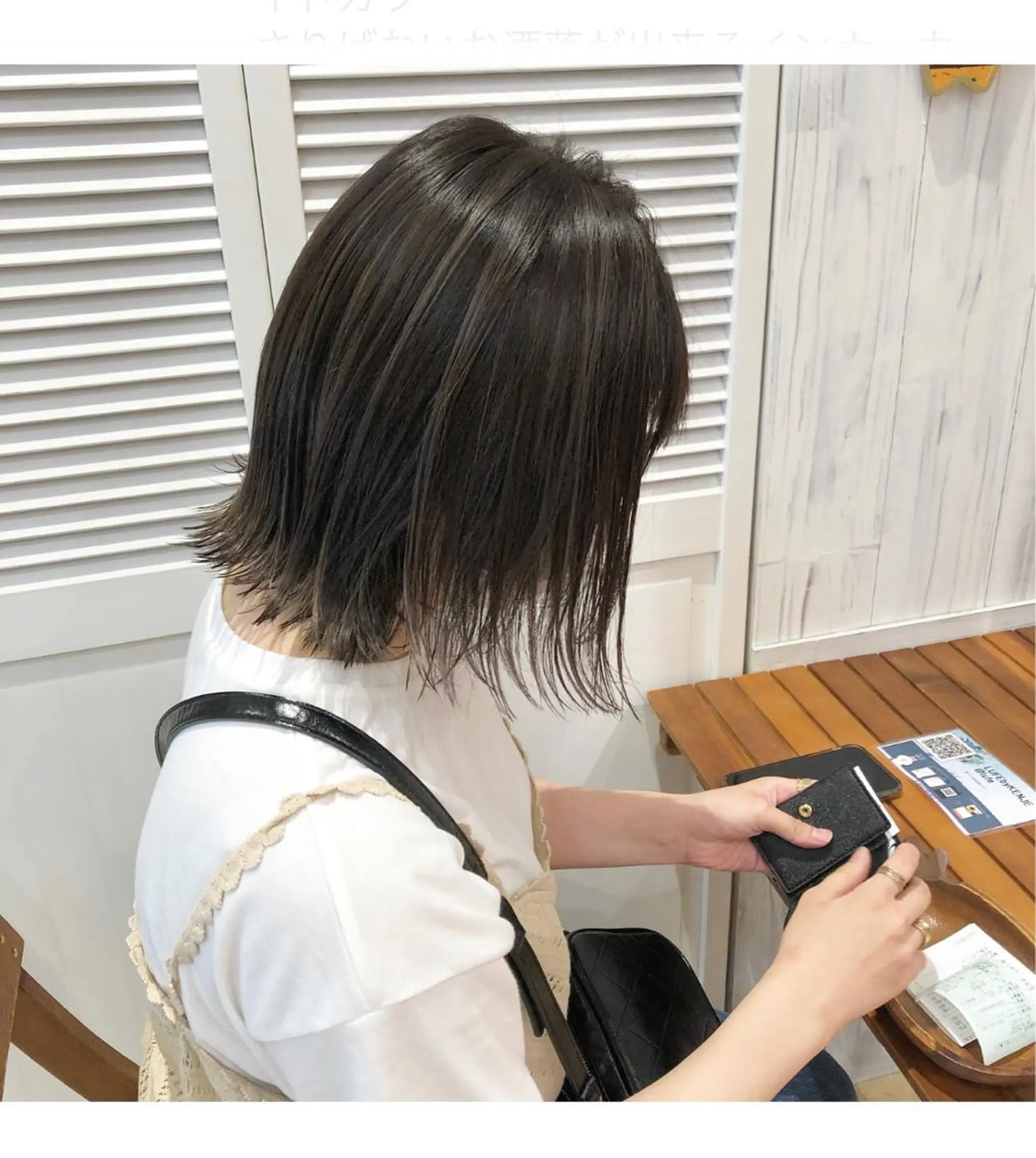 ショート カラー ハイライトカラー ハイライト ヘアカラー ボブ/salut町田 🧡kanaのヘアスタイル