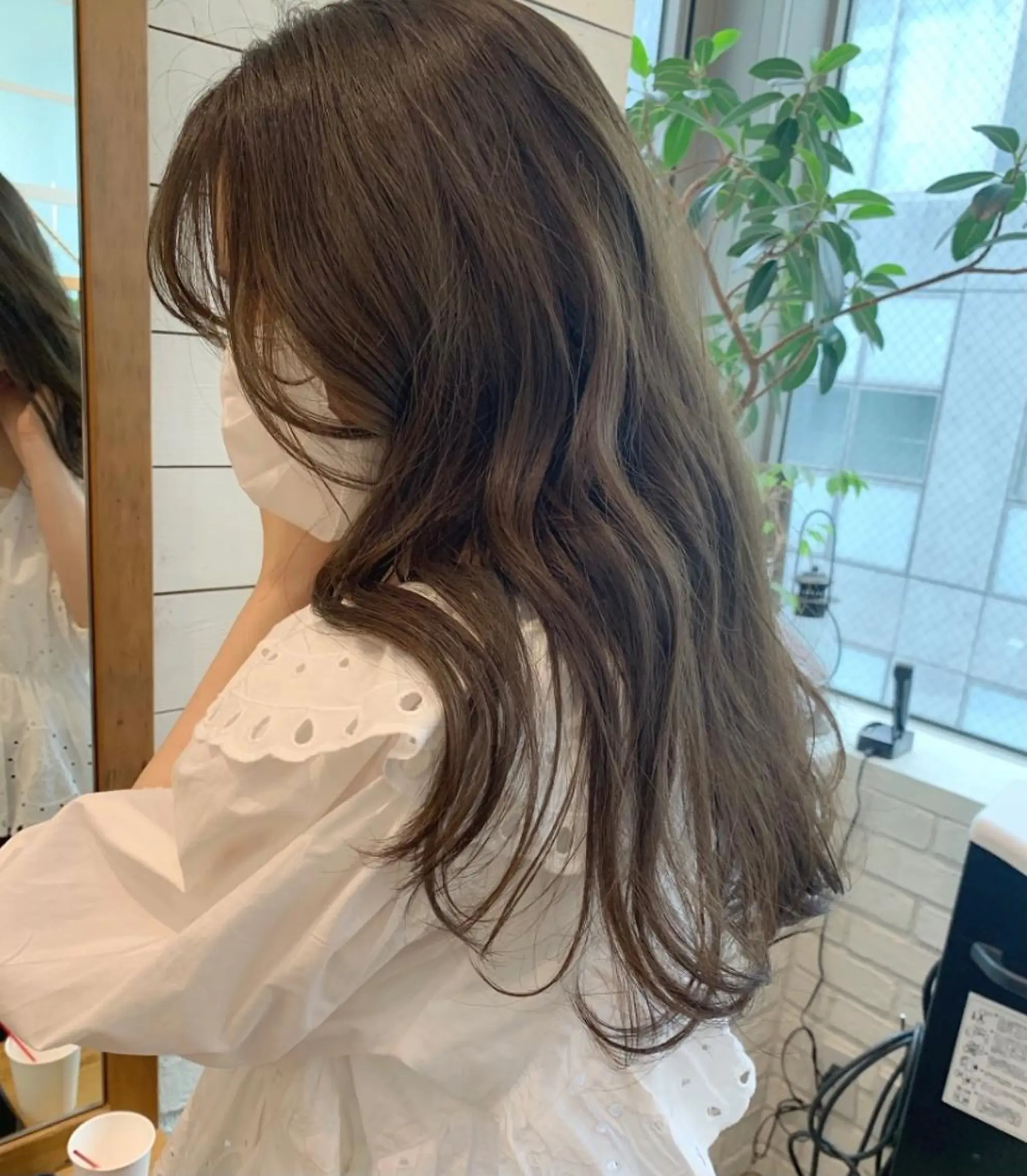 ロング カラー ベージュカラー オリーブベージュ オリーブカラー 🌟アレンジが似合う カラー🌟Rumiのヘアスタイル