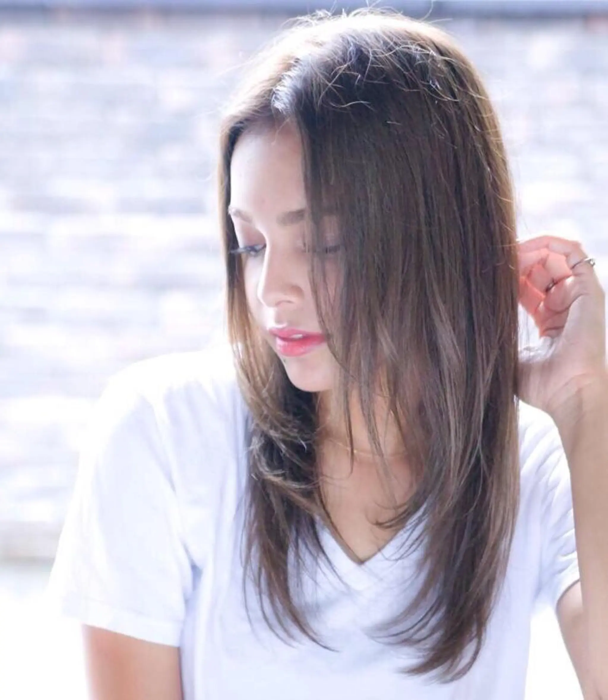 ロング カラー hao所属・西山 頌太のヘアスタイル