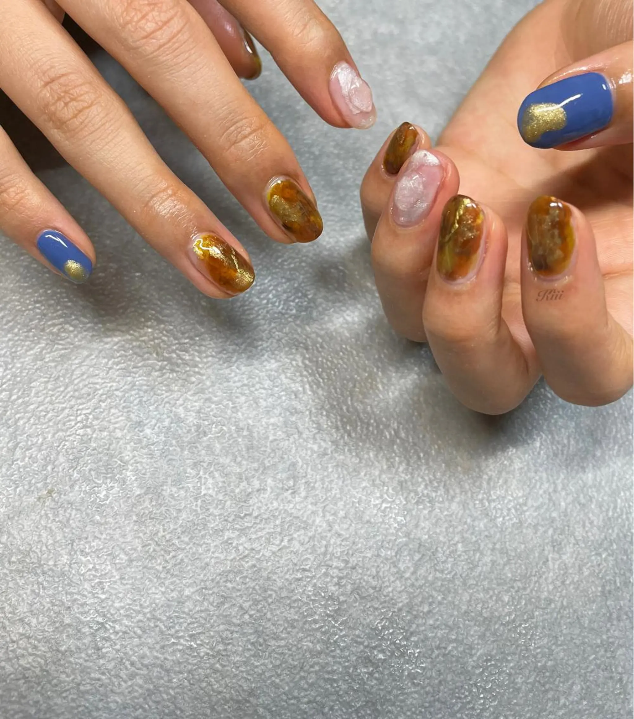 ネイル ハンドネイル フットネイル kiii.__ ✴︎*のネイルデザイン