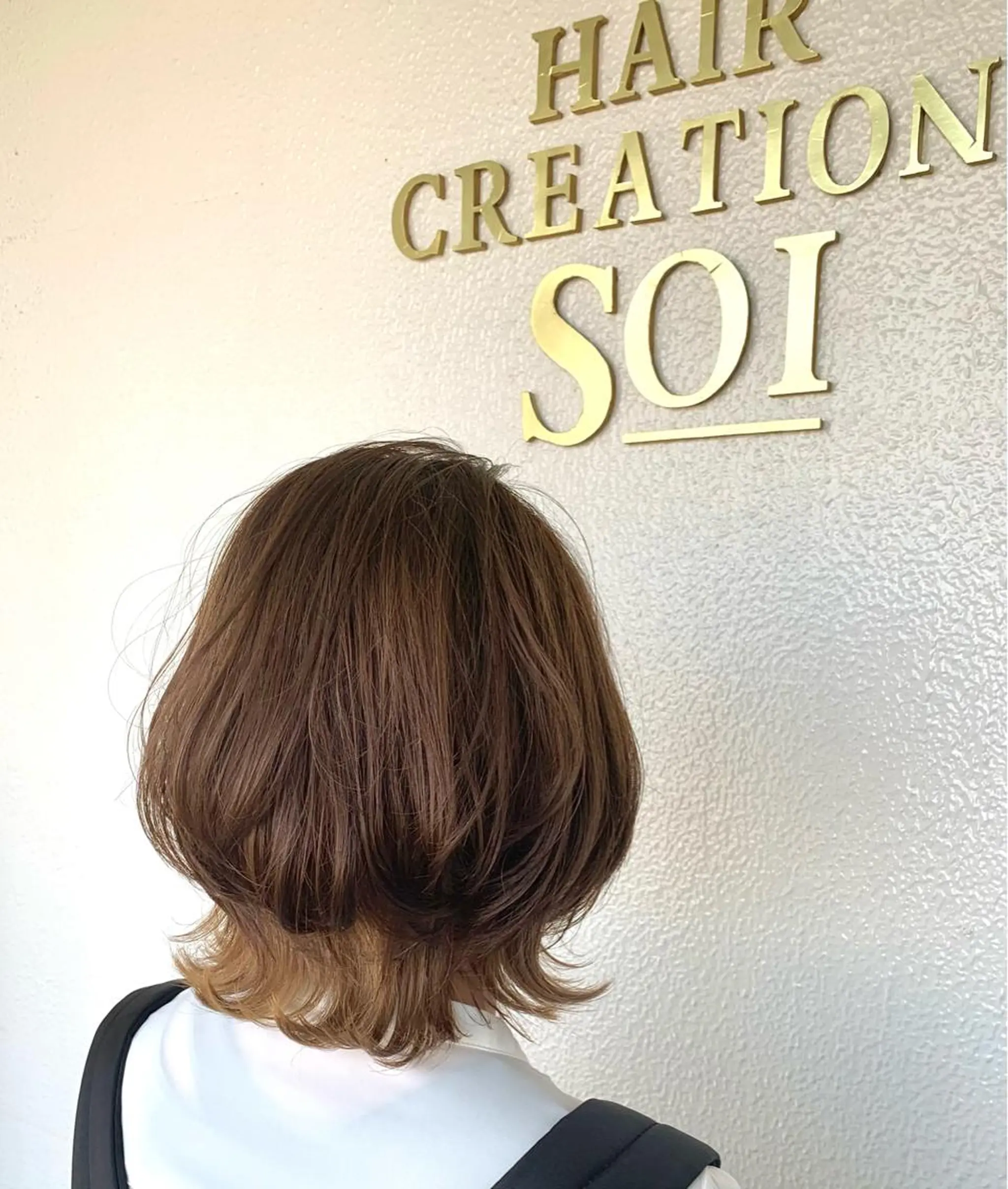 ショート カラー 三野 沙也のヘアスタイル