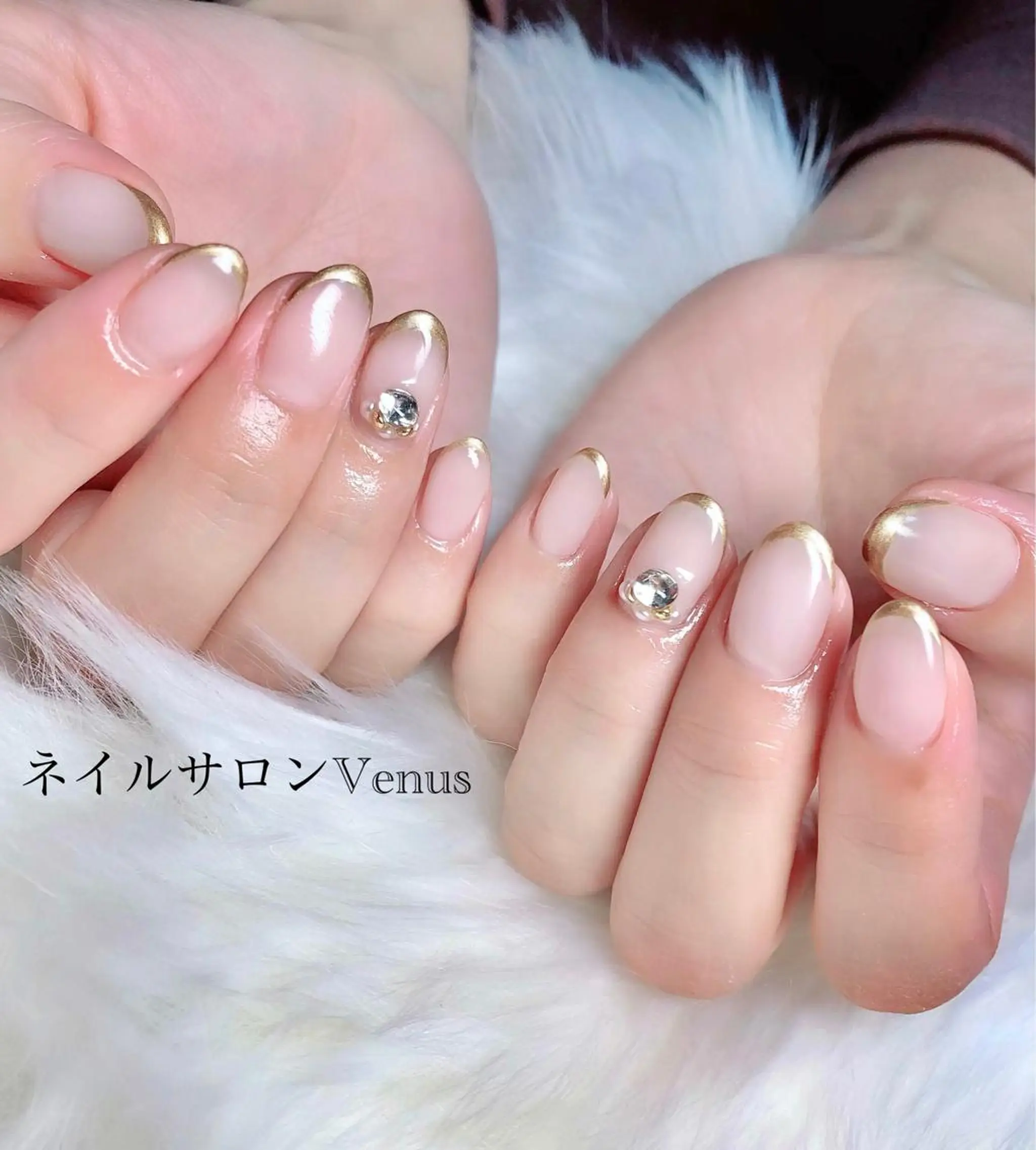 ネイル フレンチネイル ハンドネイル Nail salon Venusのネイルデザイン