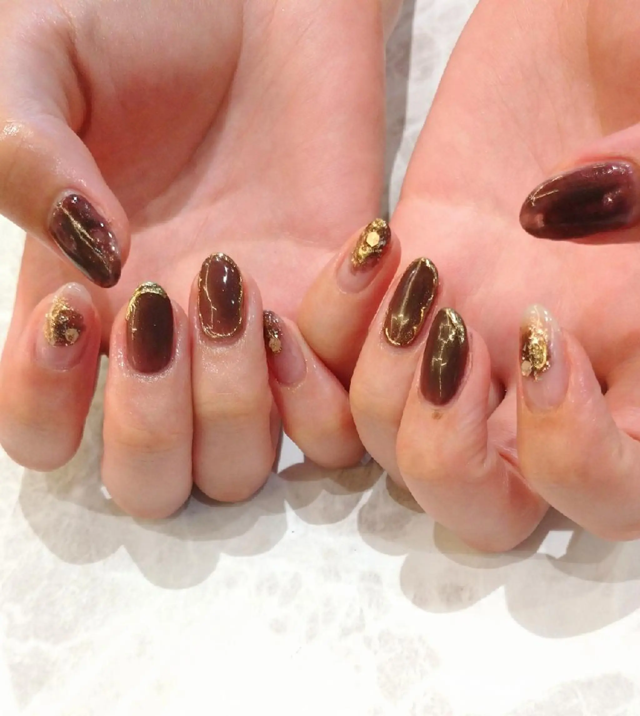 ネイル ハンドネイル 會田 瑠衣のネイルデザイン