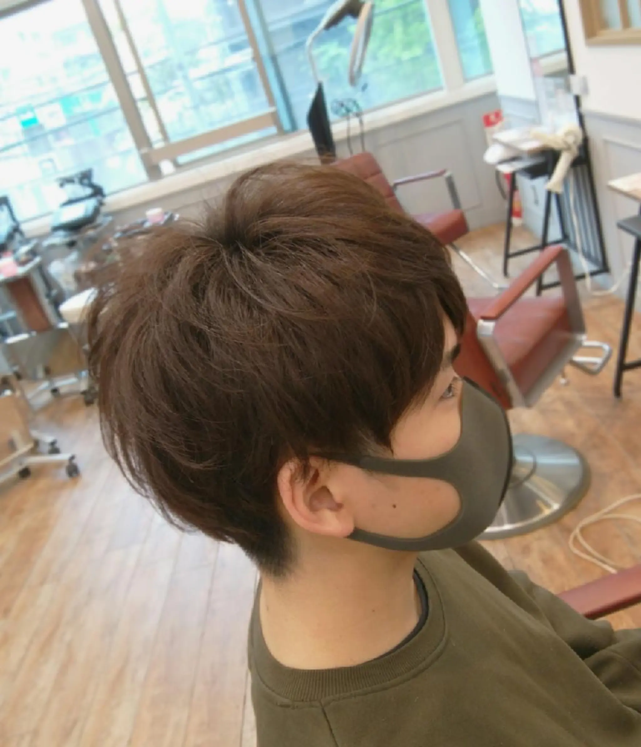 ショート メンズ 菅原 綾のヘアスタイル