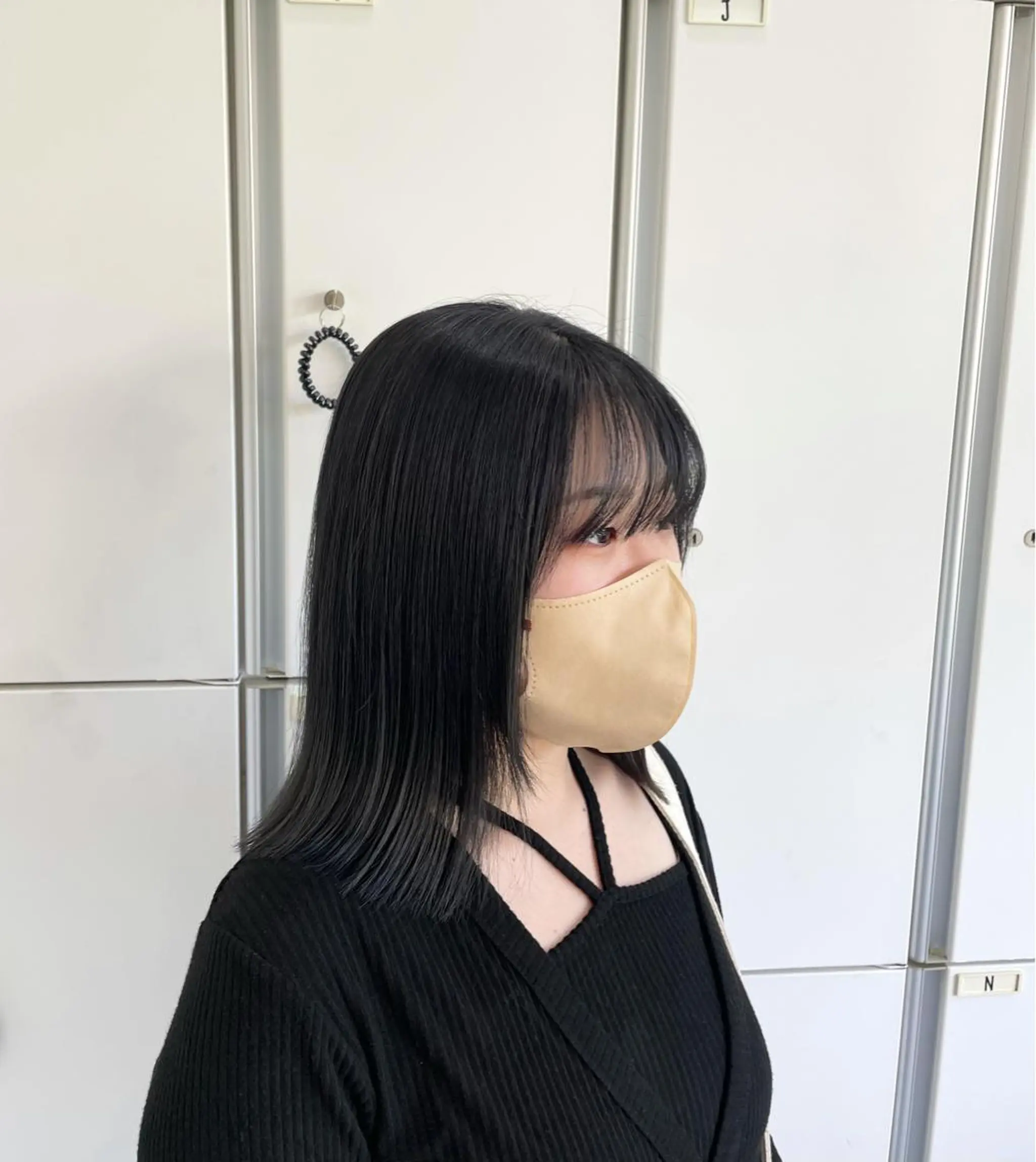 ミディアム カラー nanaka :のヘアスタイル