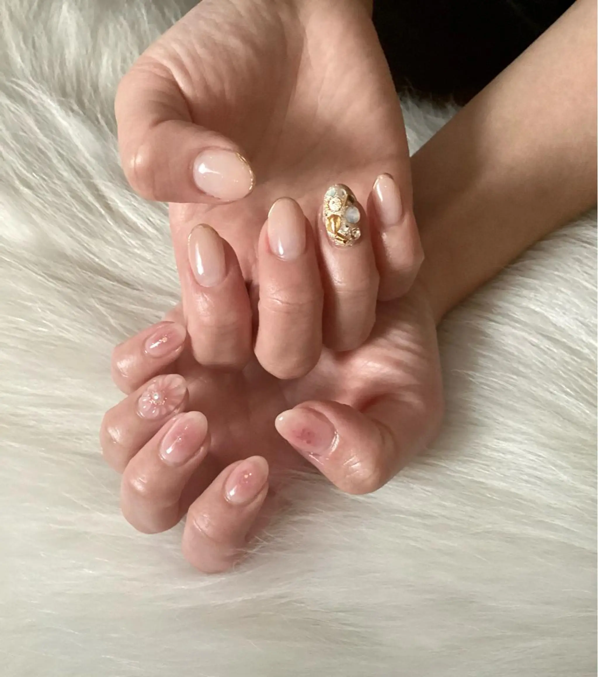 ネイル ハンドネイル フットネイル 山田 美紀のネイルデザイン