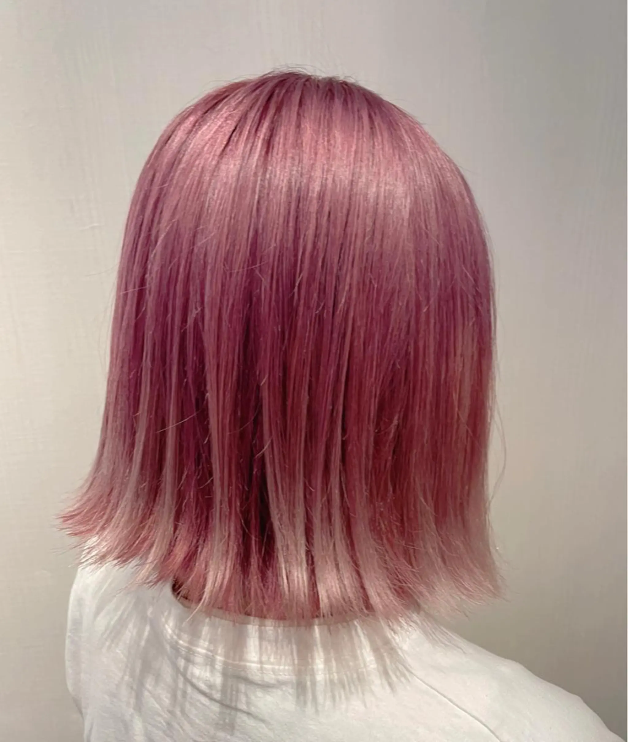 ショート カラー ブリーチ グラデーションカラー ラベンダーカラー ピンクカラー ピンクラベンダー ナチュラル🧡可愛い MINAMIのヘアスタイル