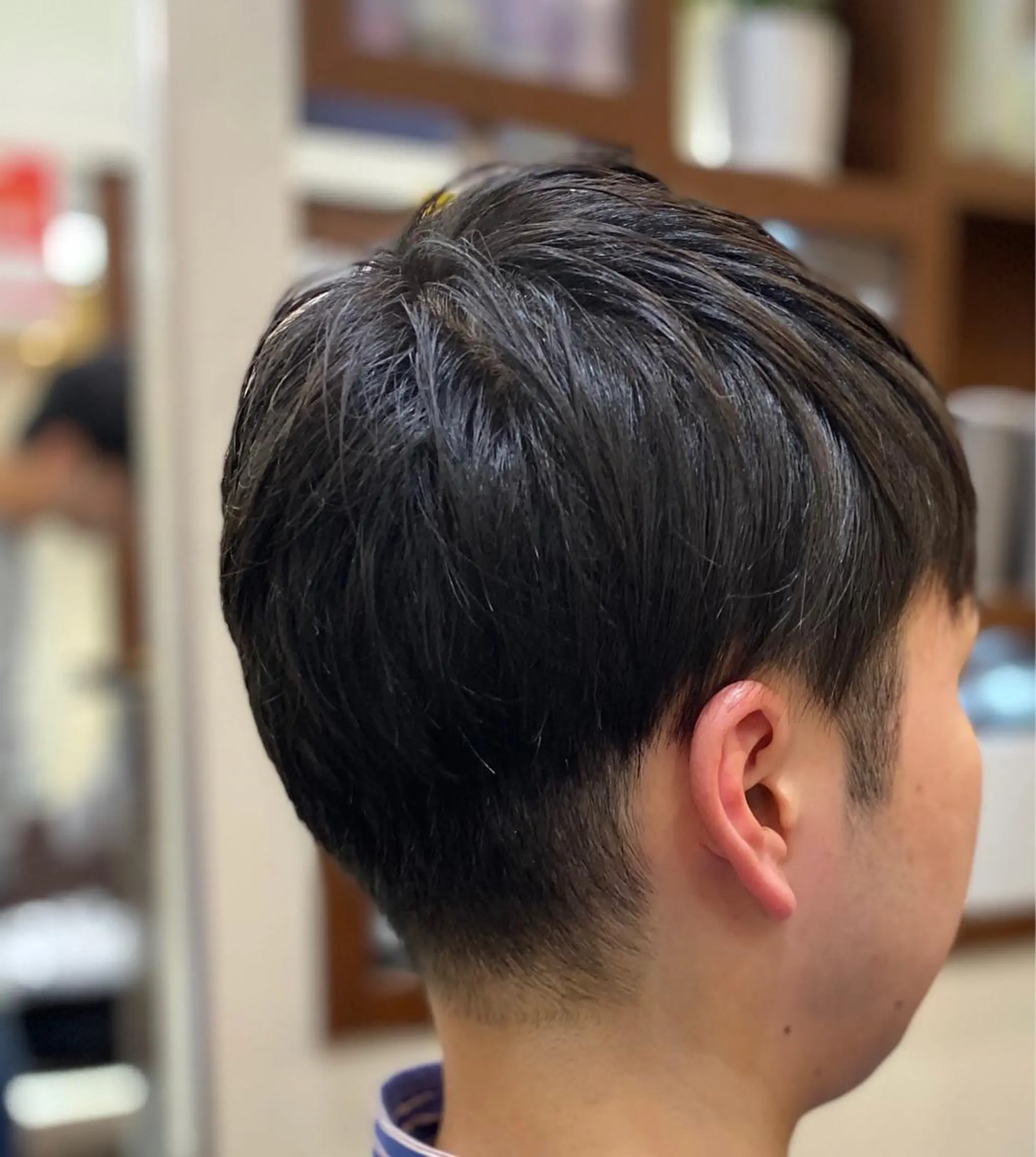 ショート カット ヘアセット 川西 朋希のヘアスタイル