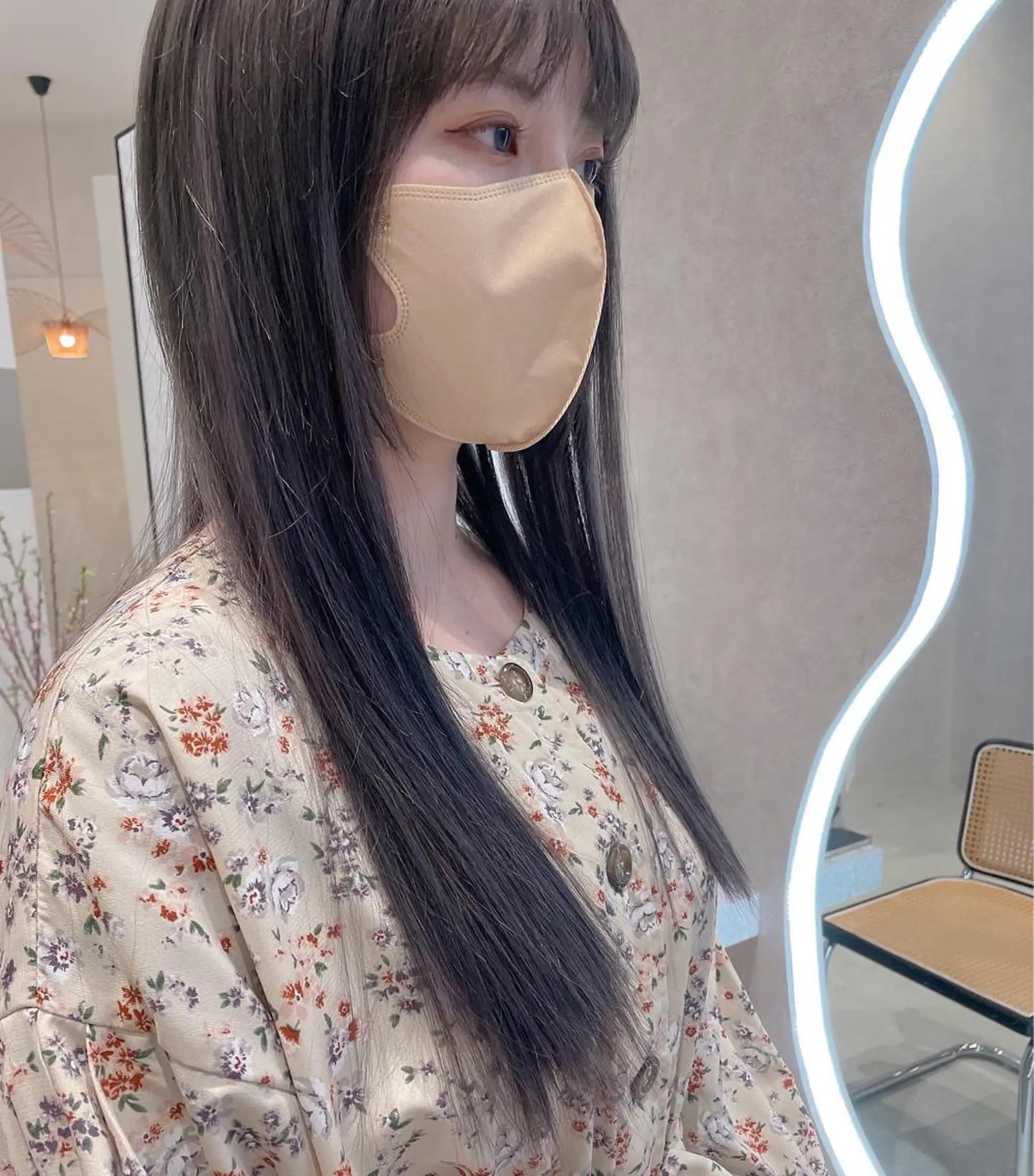 ミディアム カラー ボブ エクステ 艶髪/モテヘア🎀 MIHOのヘアスタイル