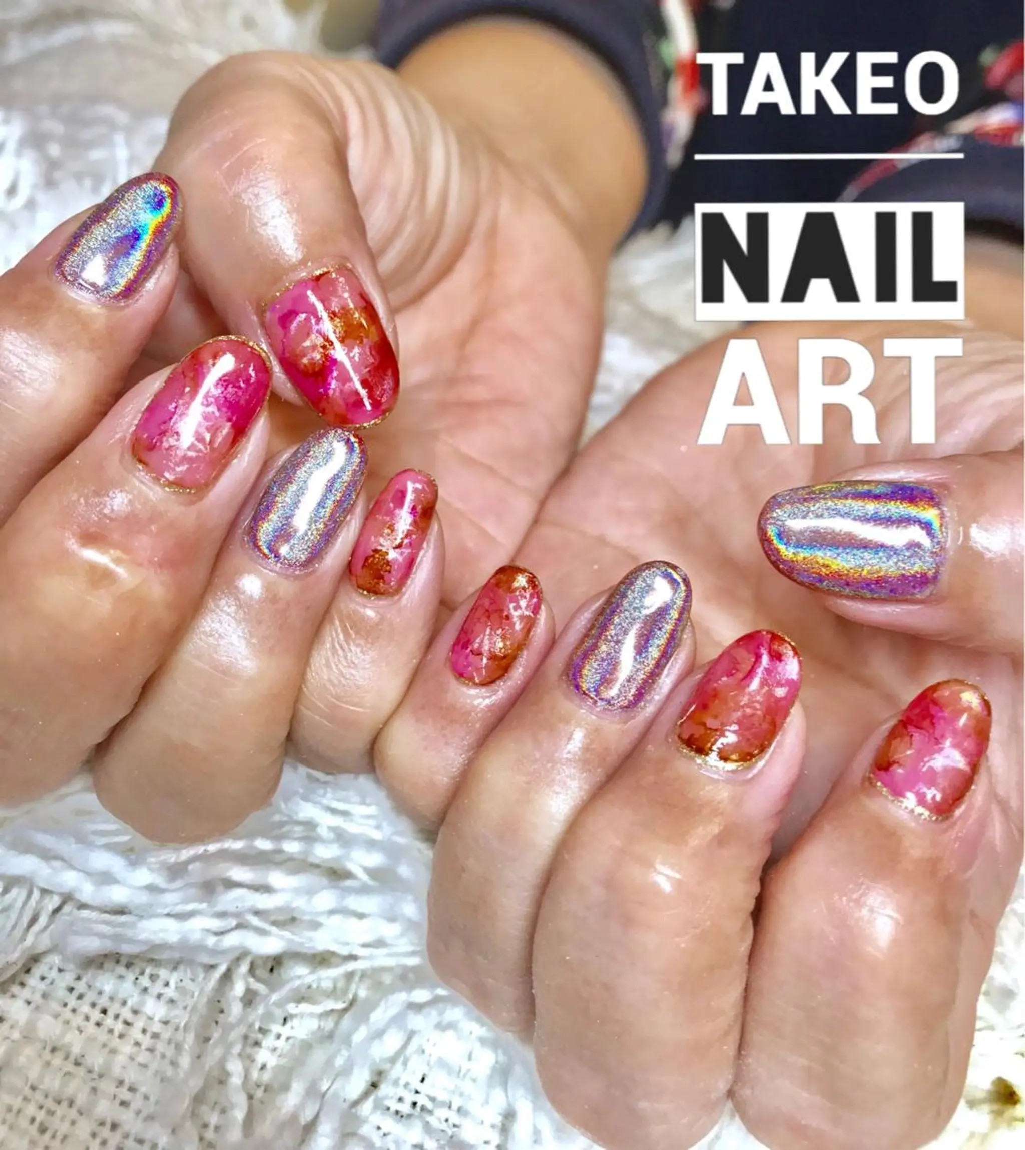 ミディアム ネイル nail&eye Aoのマツエク・マツパデザイン