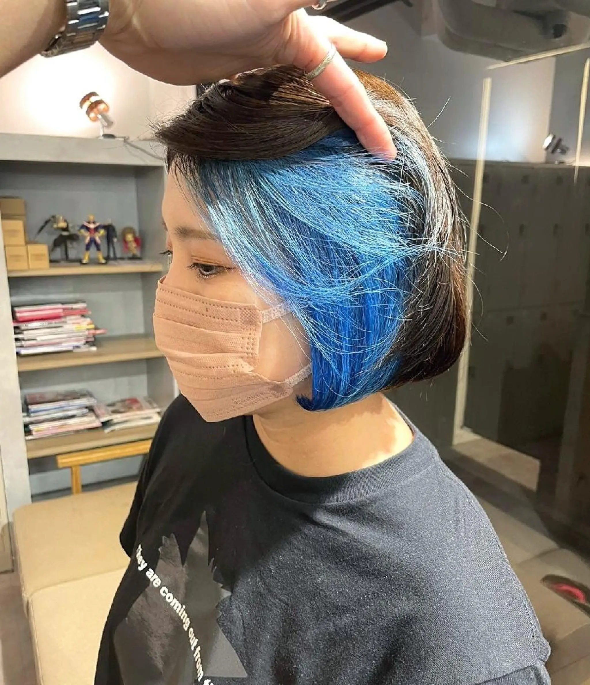 ミディアム カット ヘアカラー トリートメント ✨本日空きあります✨ 遠田コウヘイ🌟のヘアスタイル