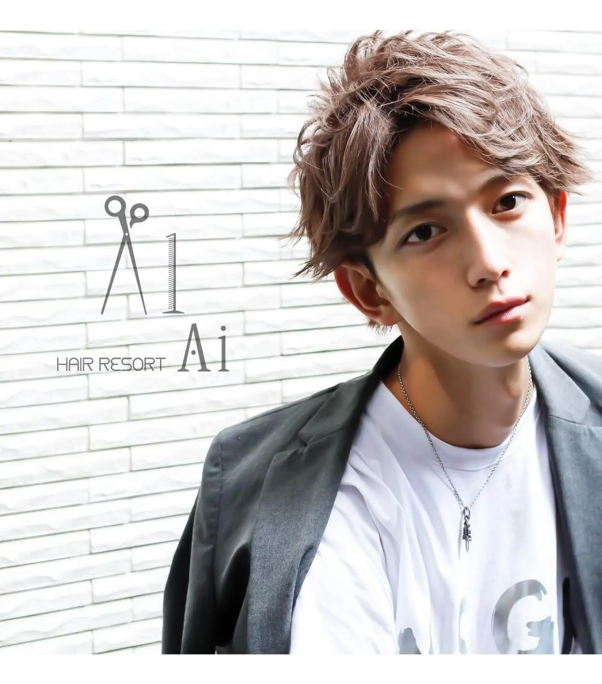 ショート パーマ hair resort Ai 秋葉原店所属・大島 航汰のヘアスタイル