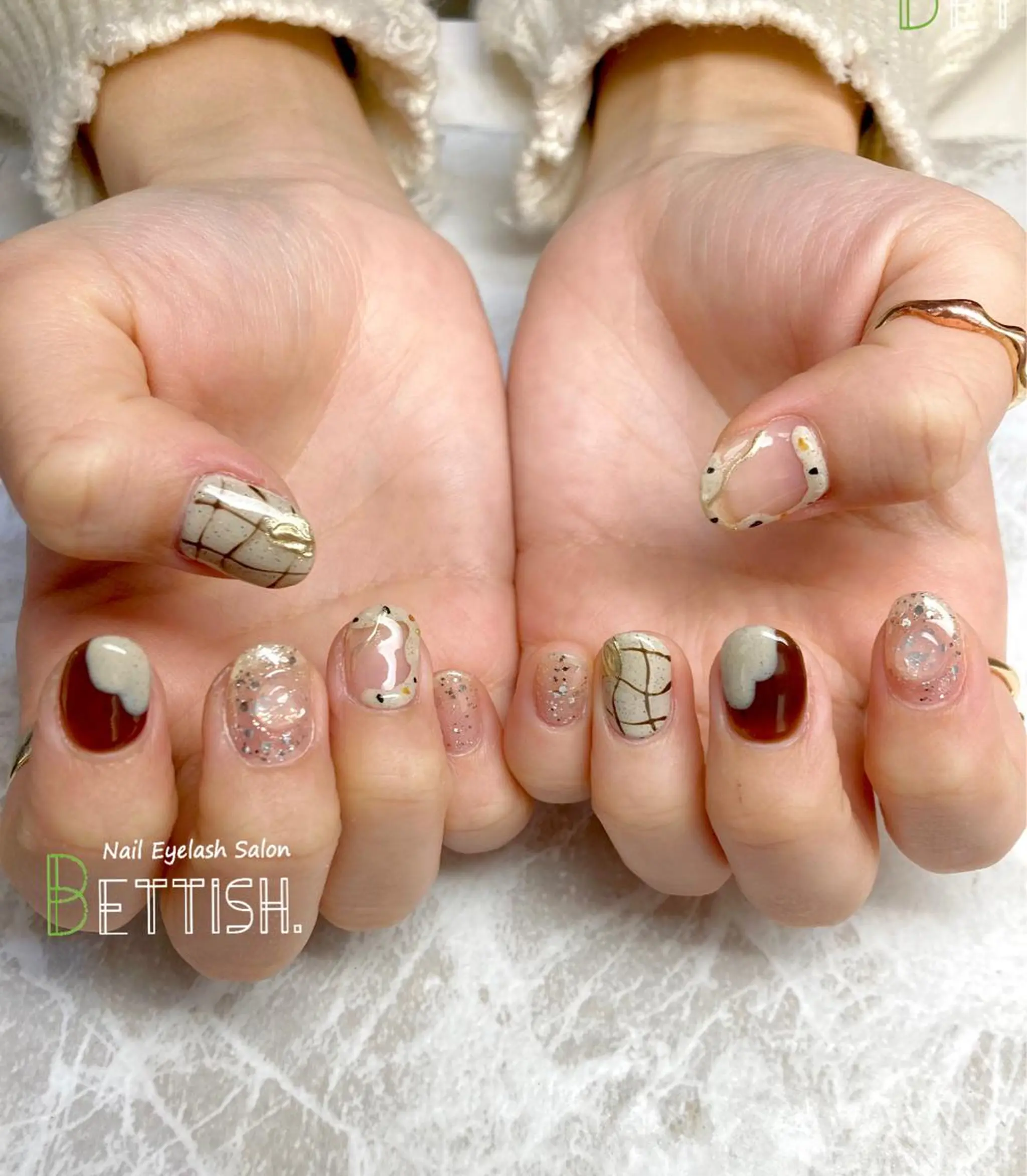ネイル ハンドネイル BETTISH. KUMIKO☺︎︎のネイルデザイン
