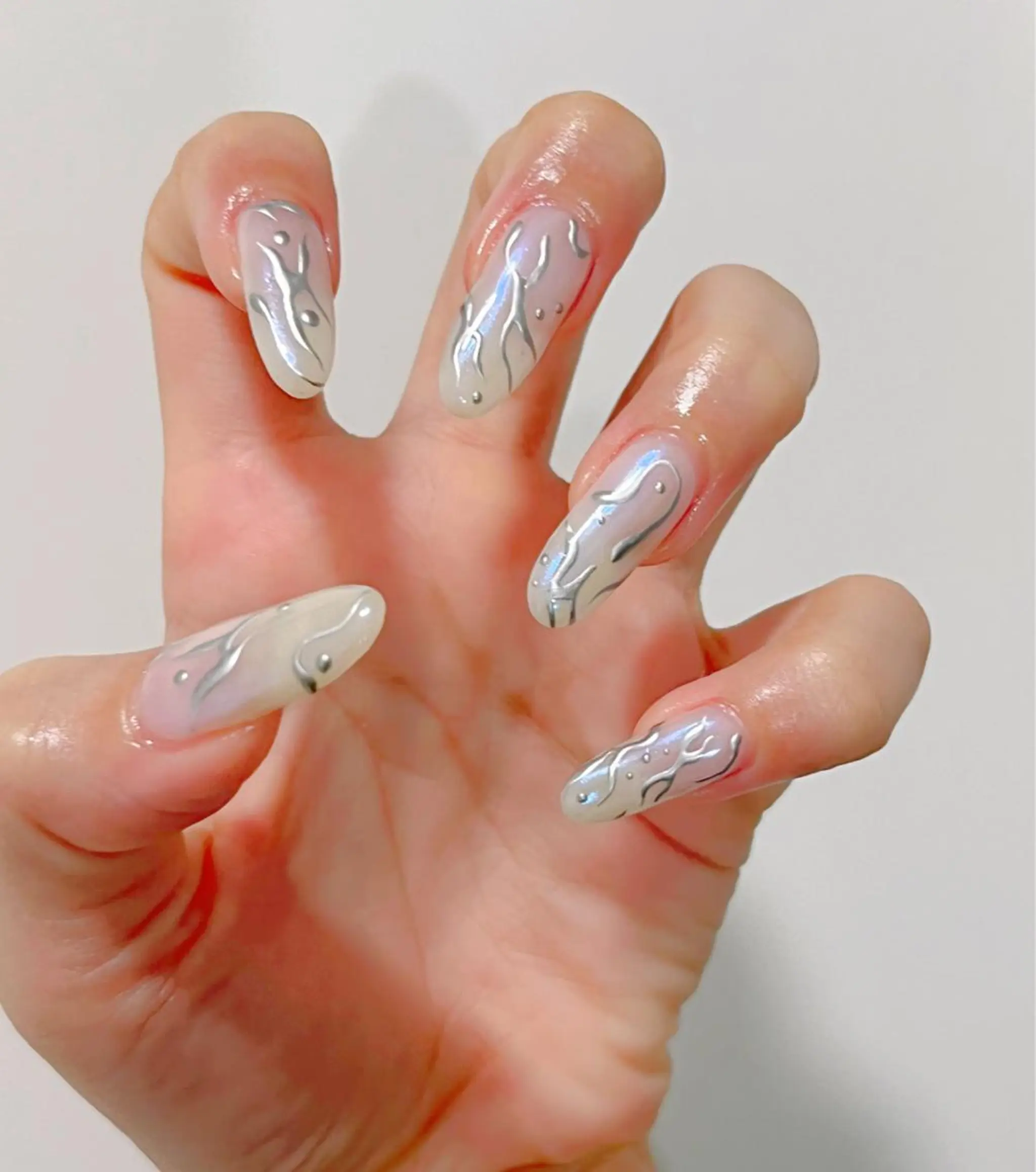 ネイル オーロラネイル nailworks mのネイルデザイン