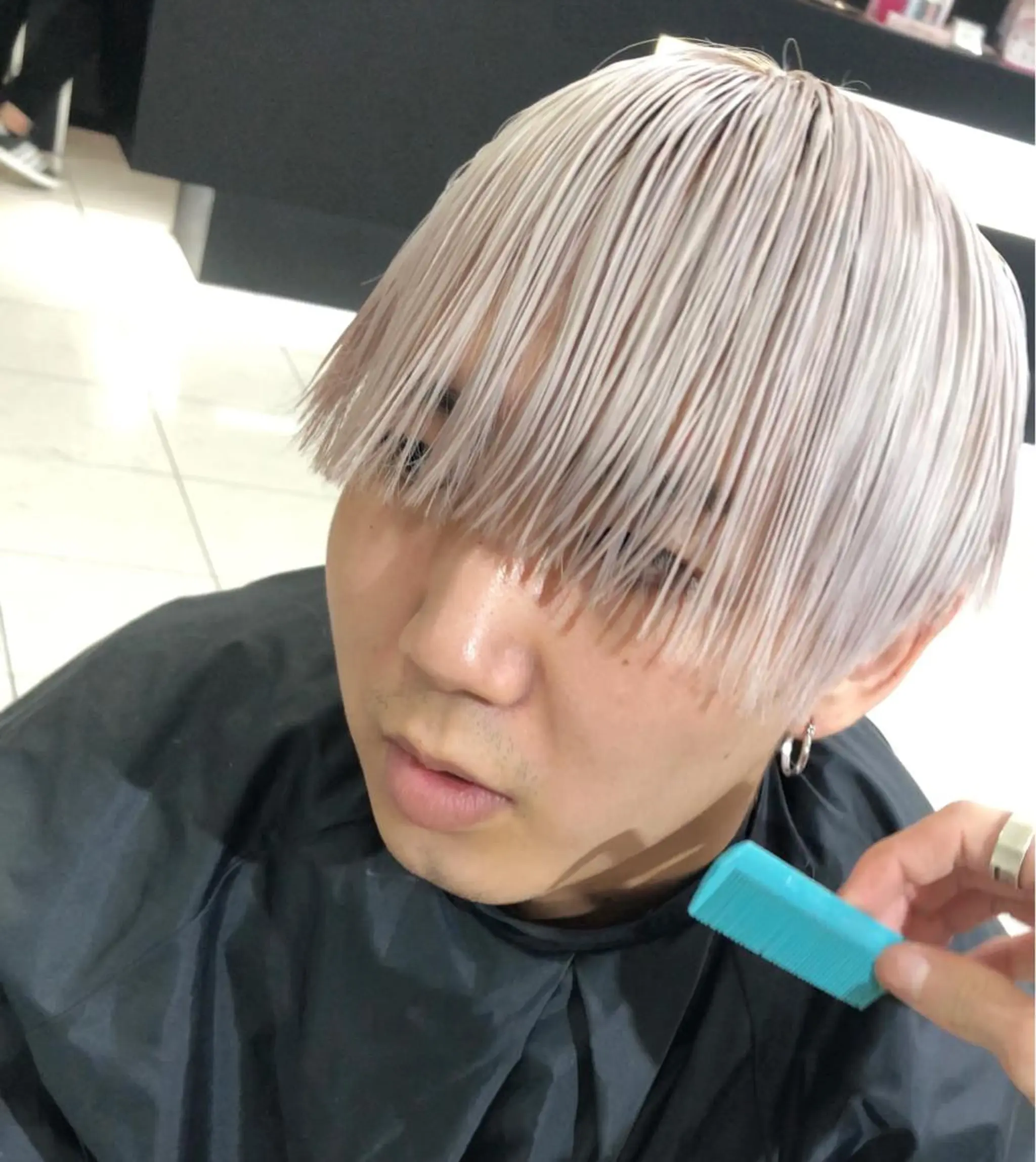 メンズ 有人/バレイヤージュ /シャドールーツのヘアスタイル