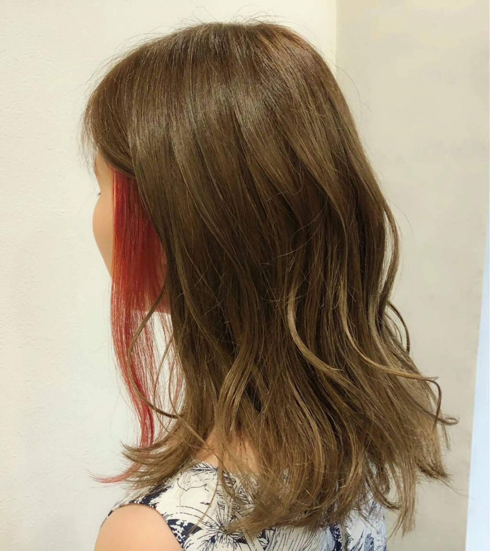 ミディアム カラー SALOWIN梅田　　サロウィン所属・縮毛•酸性矯正特化/ 美髪•髪質改善/KJのヘアスタイル