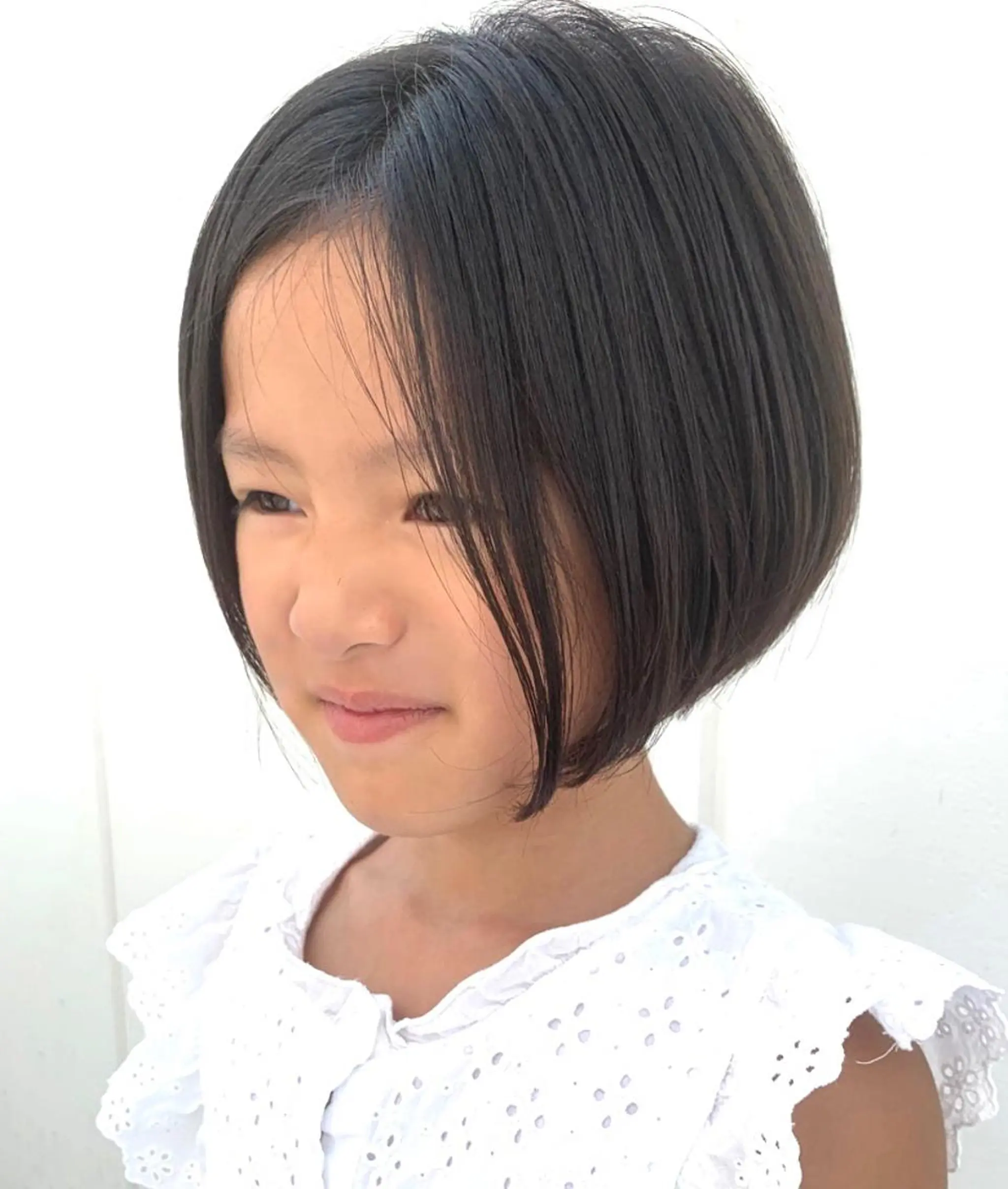 ショート キッズ 福地 礼奈のヘアスタイル