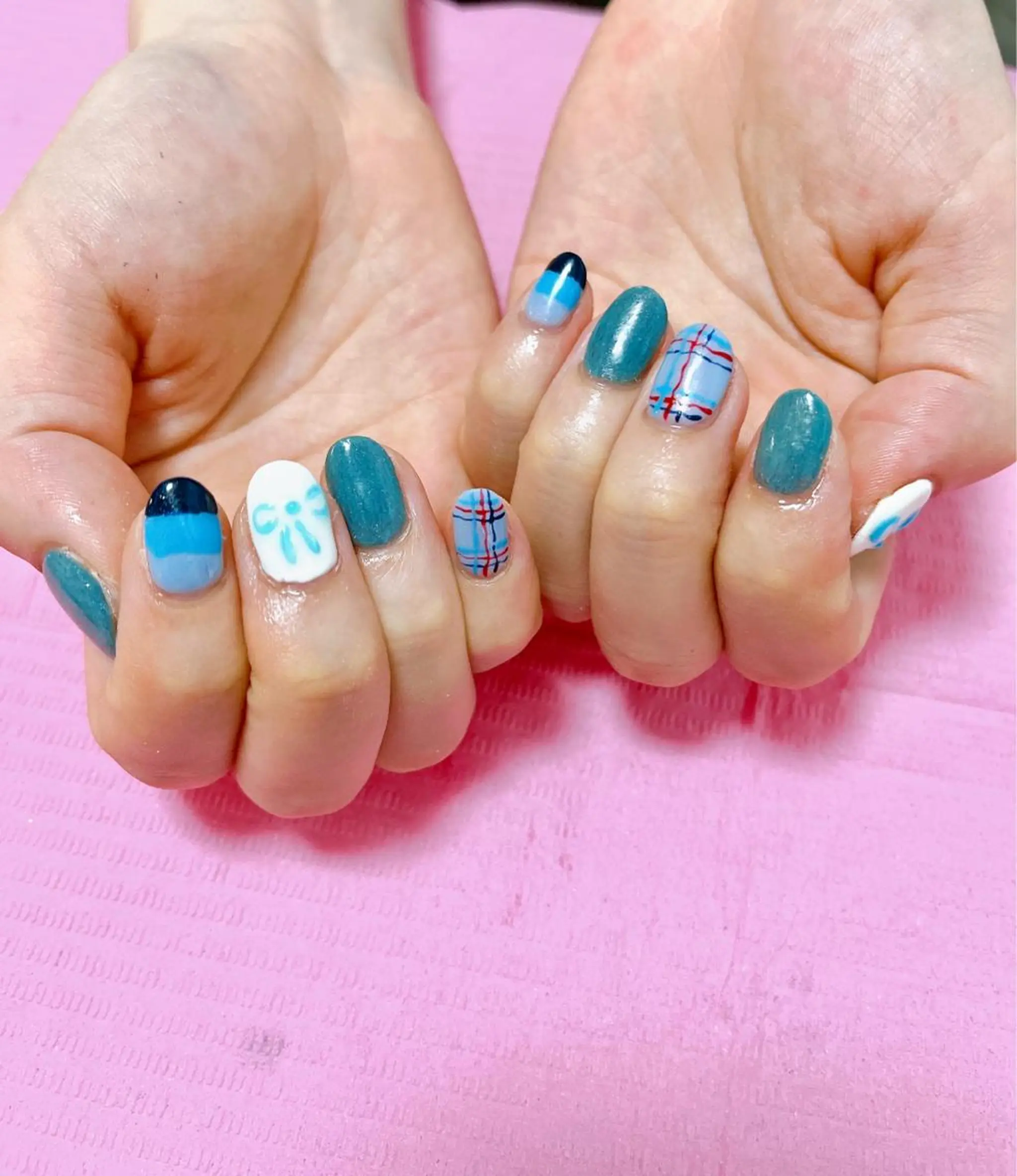 ネイル ハンドネイル ハンドケア kaenail 瑞江のネイルデザイン