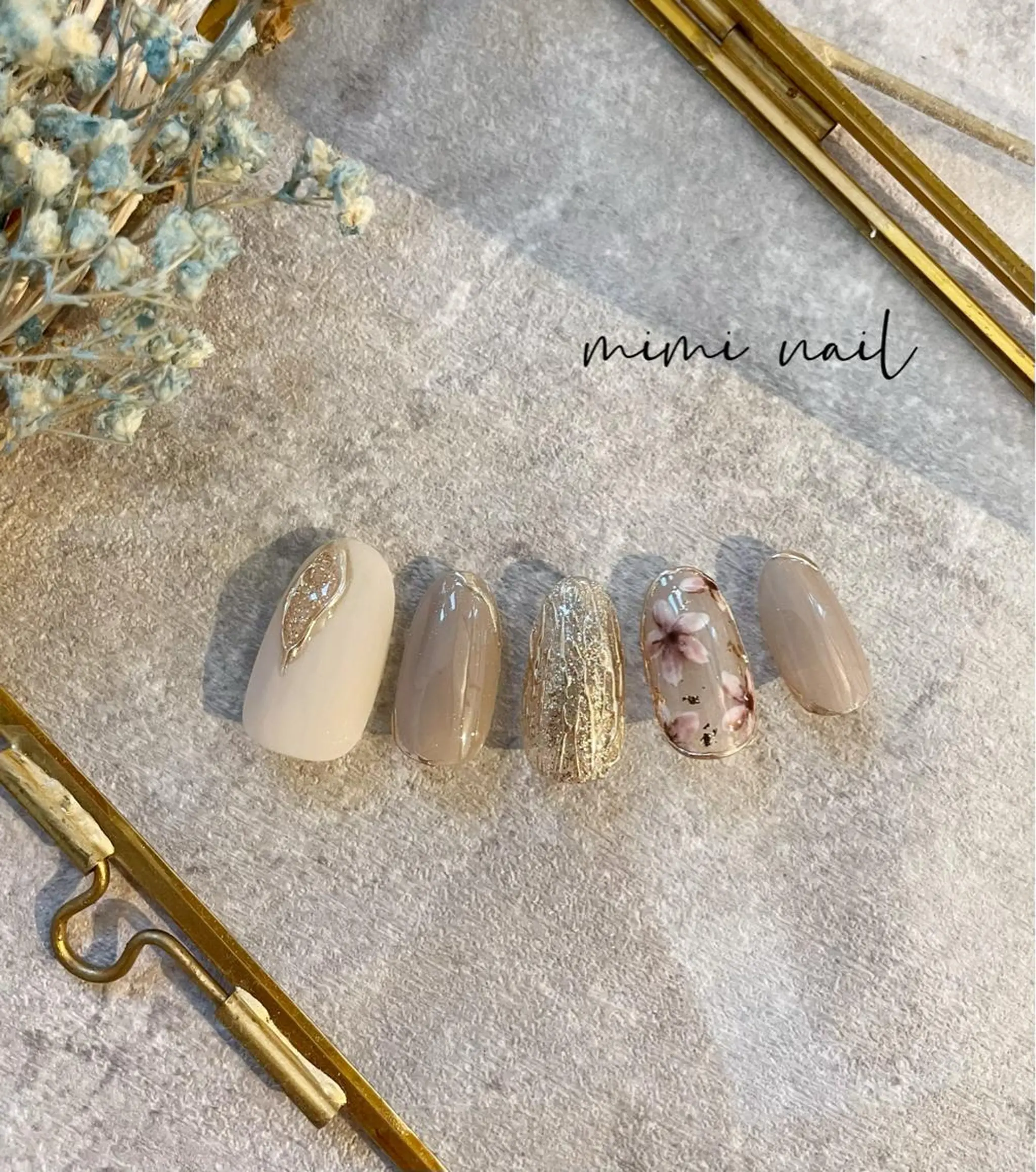 ネイル ハンドネイル mimi nailのネイルデザイン